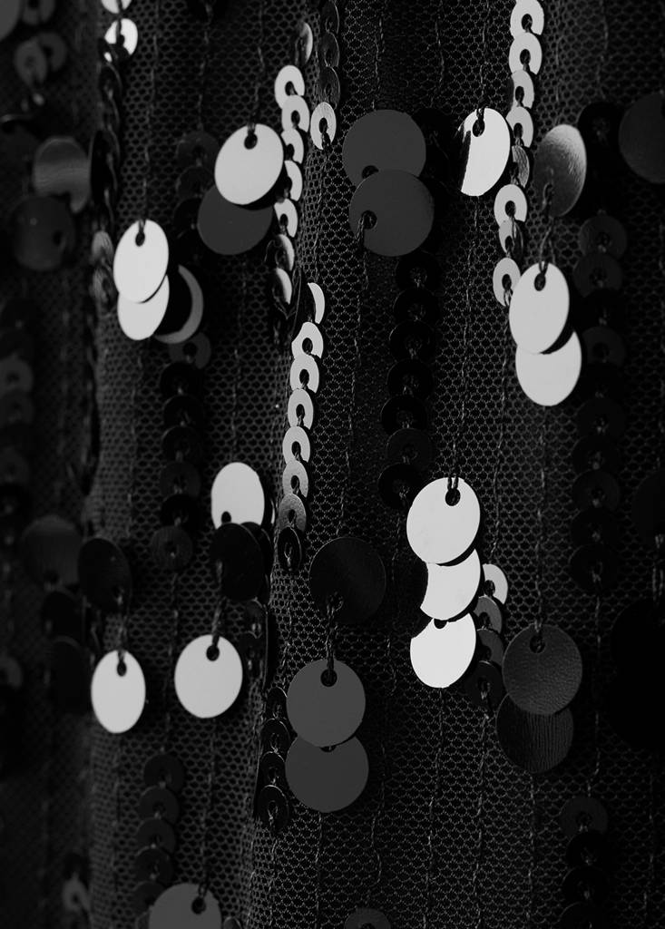 Sequin skirt — Black