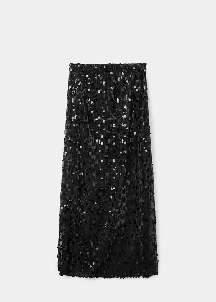 Sequin skirt — Black