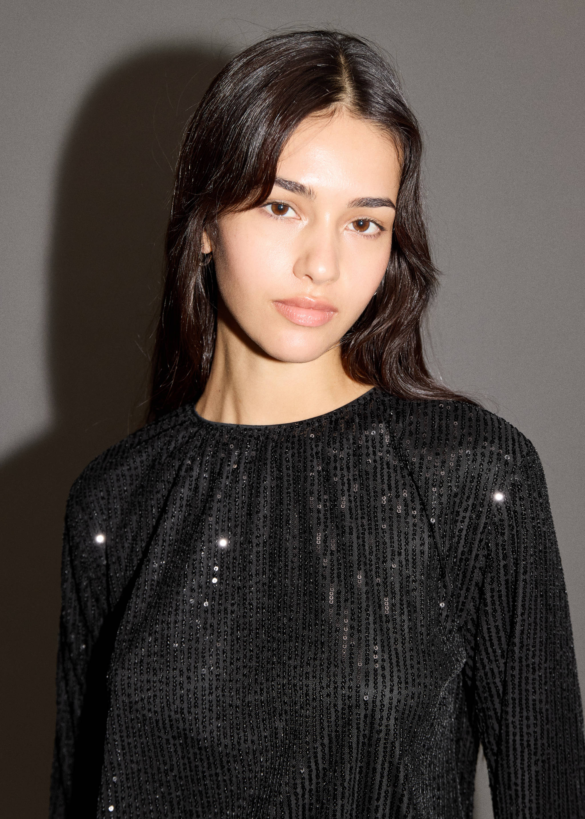 Sequin blouse - Details of the article 1