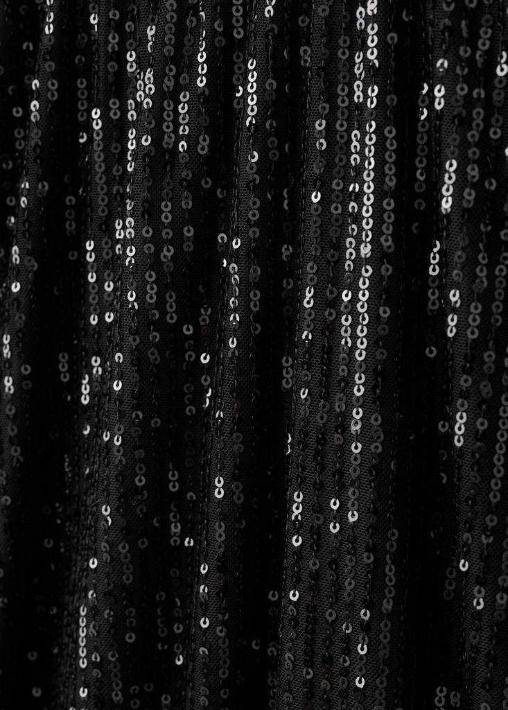 Sequin blouse — Black