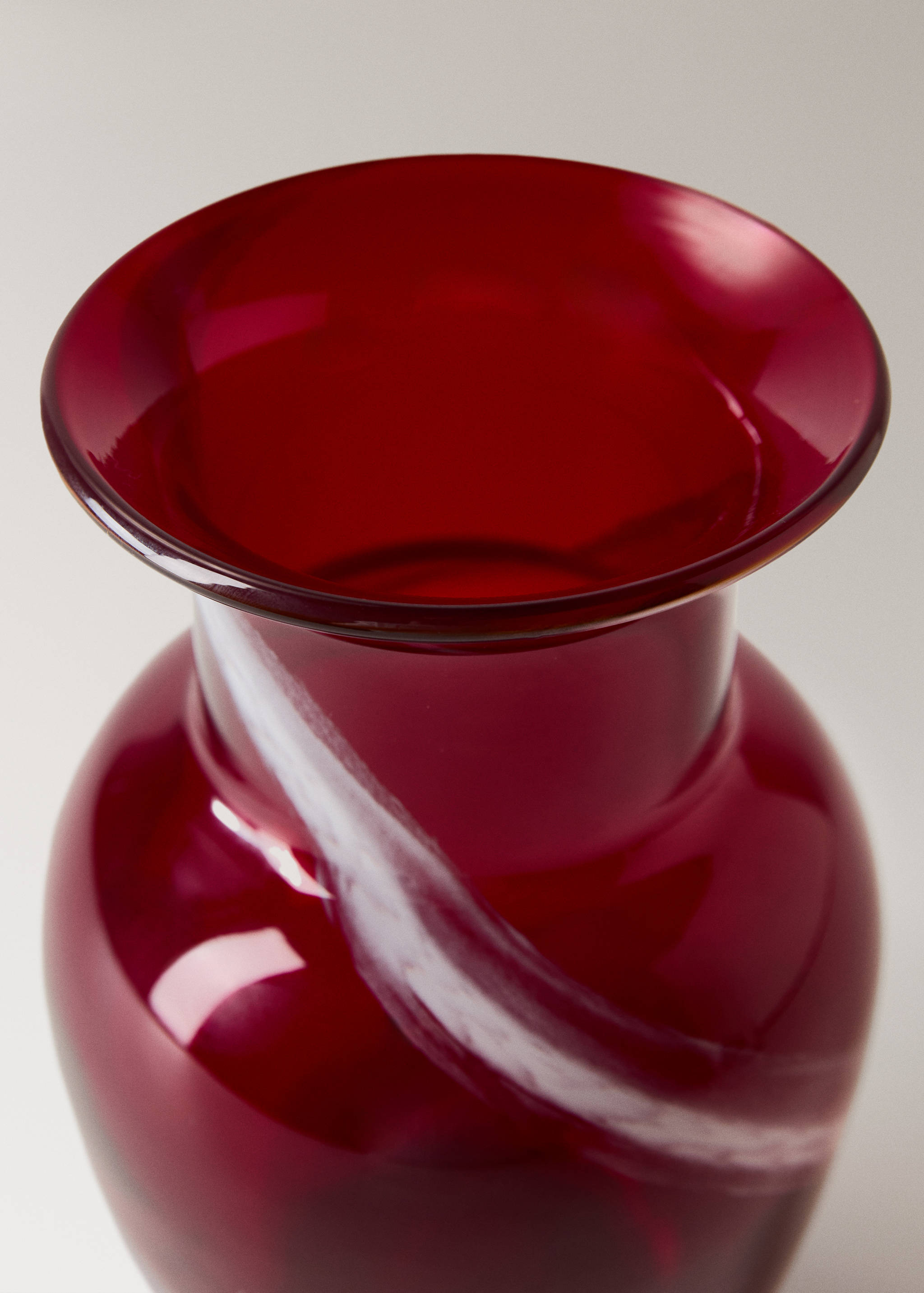 Wysoki wazon ze szkła - Szczegóły artykułu 1