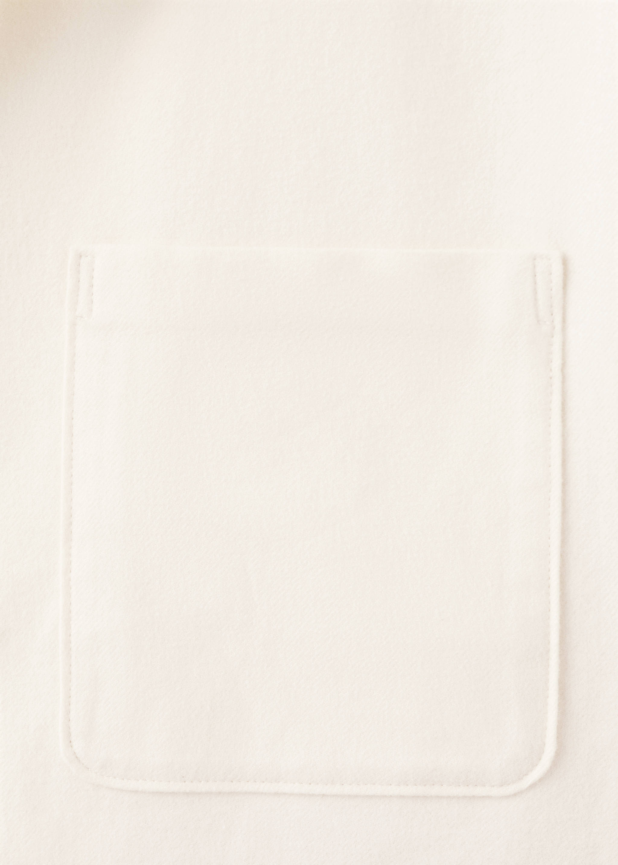 100% cotton overshirt with pockets - Details of the article 8