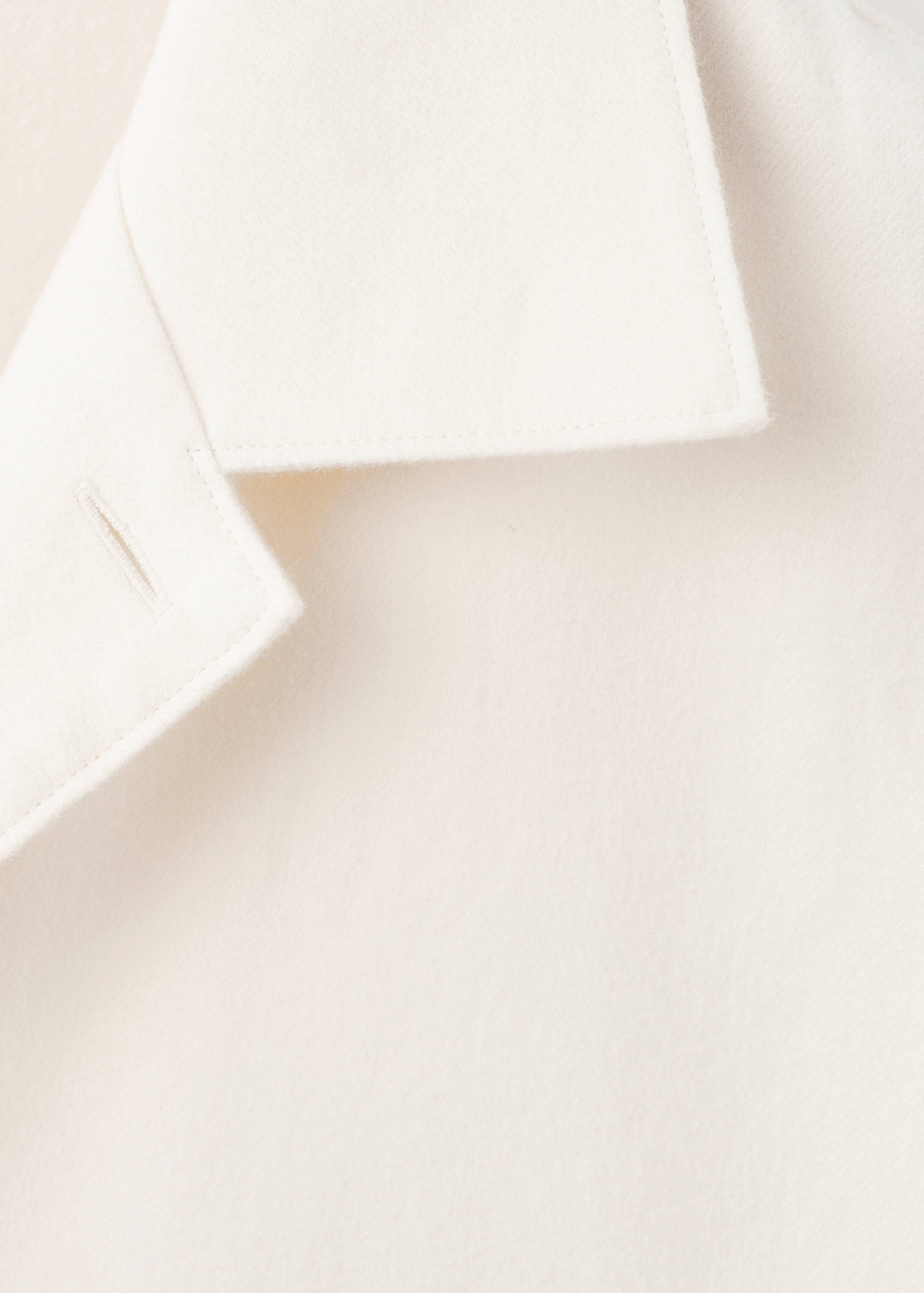 100% cotton overshirt with pockets - Details of the article 0