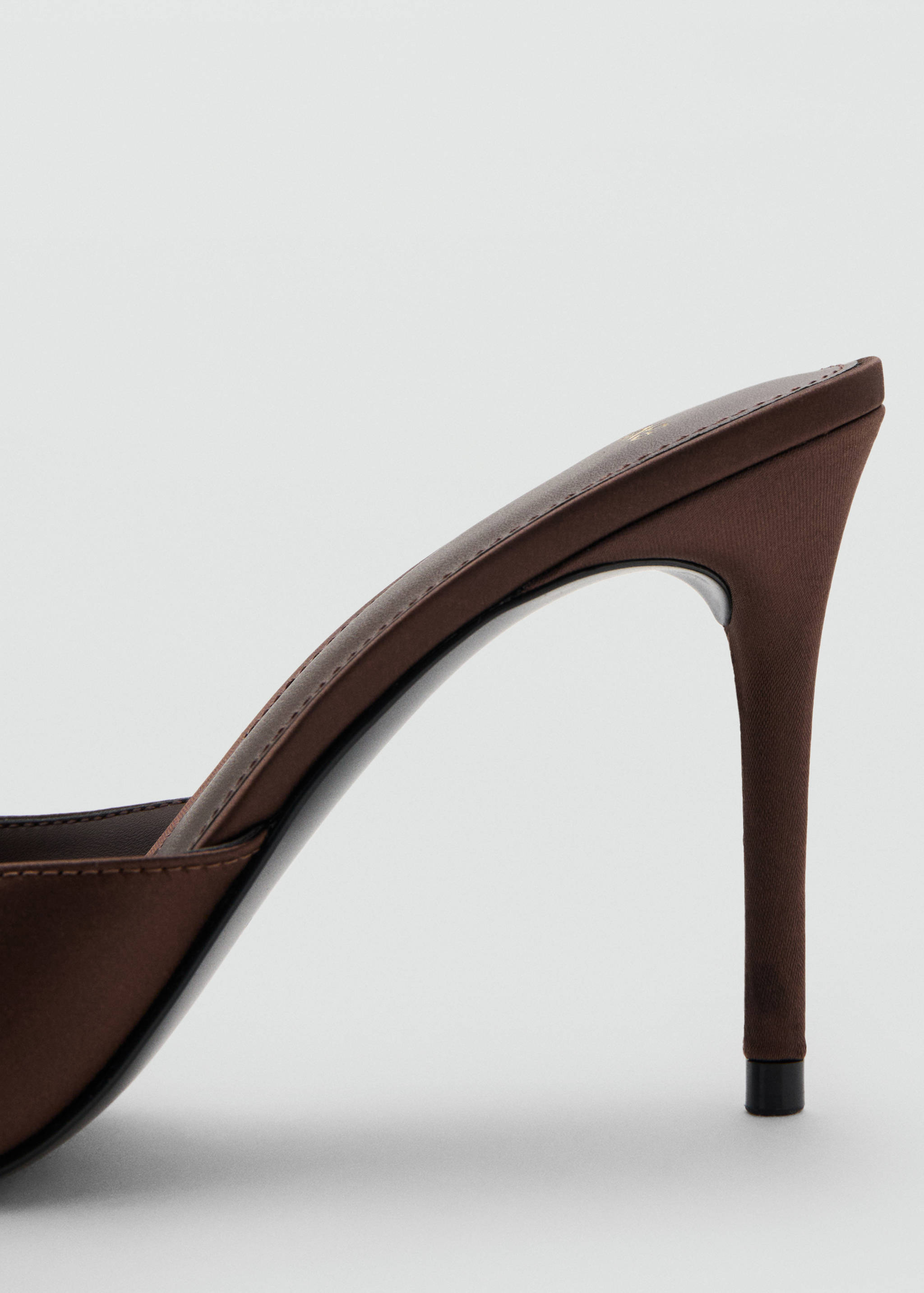 Satin high-heeled sandal - Details of the article 2