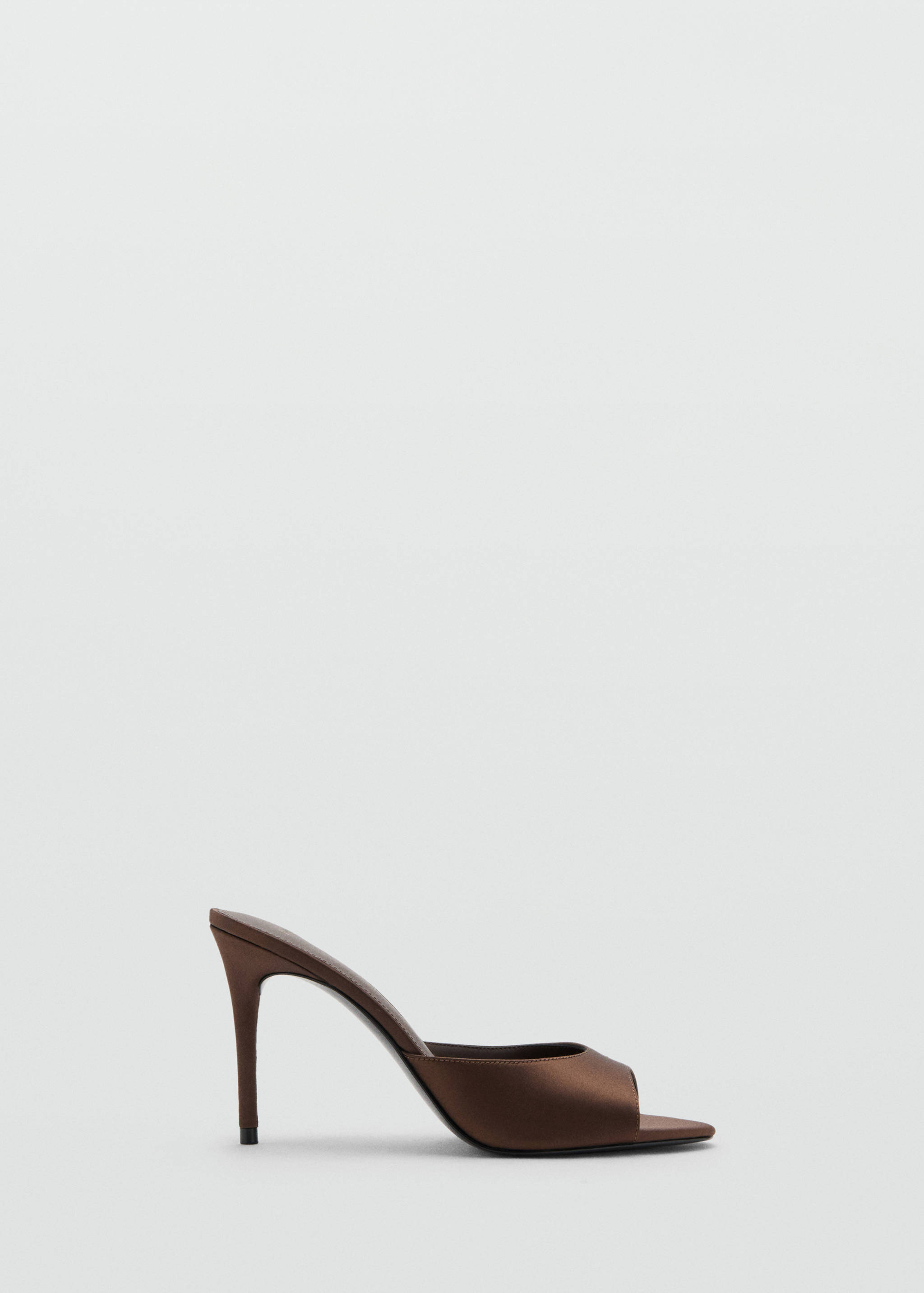 Satin high-heeled sandal - Article without model