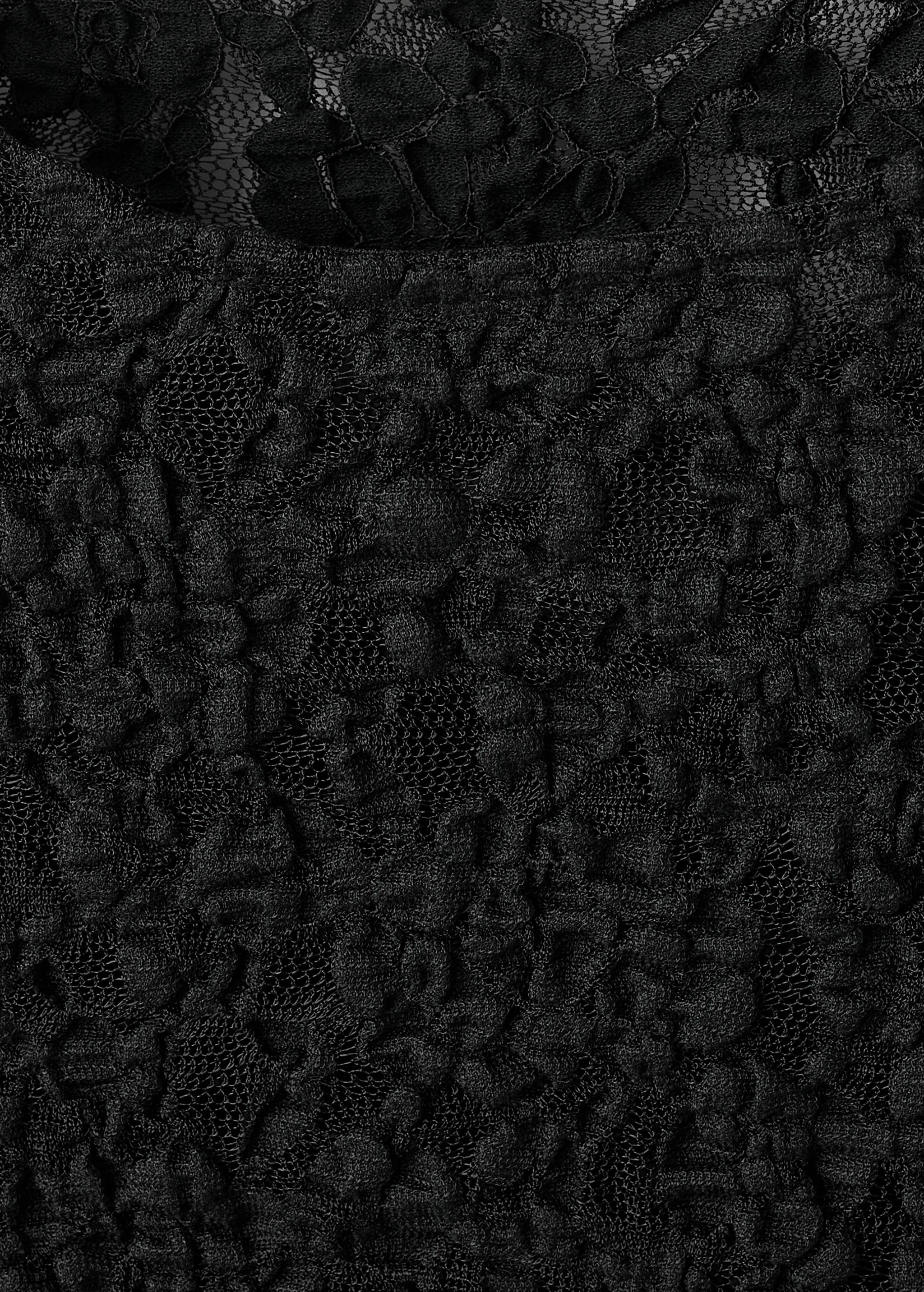 Long sleeve lace T-shirt - Details of the article 0