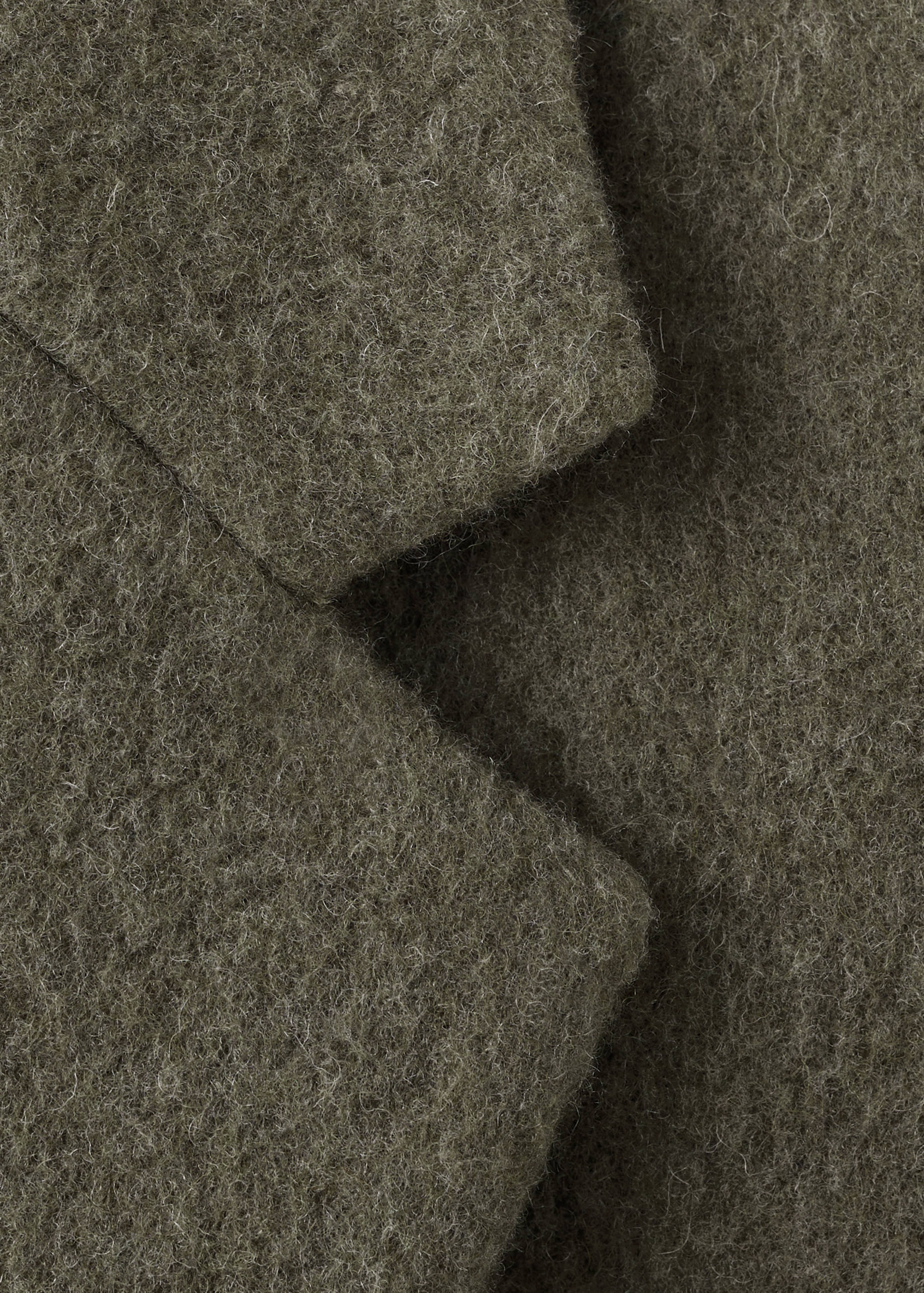 Double-breasted wool coat - Details of the article 8