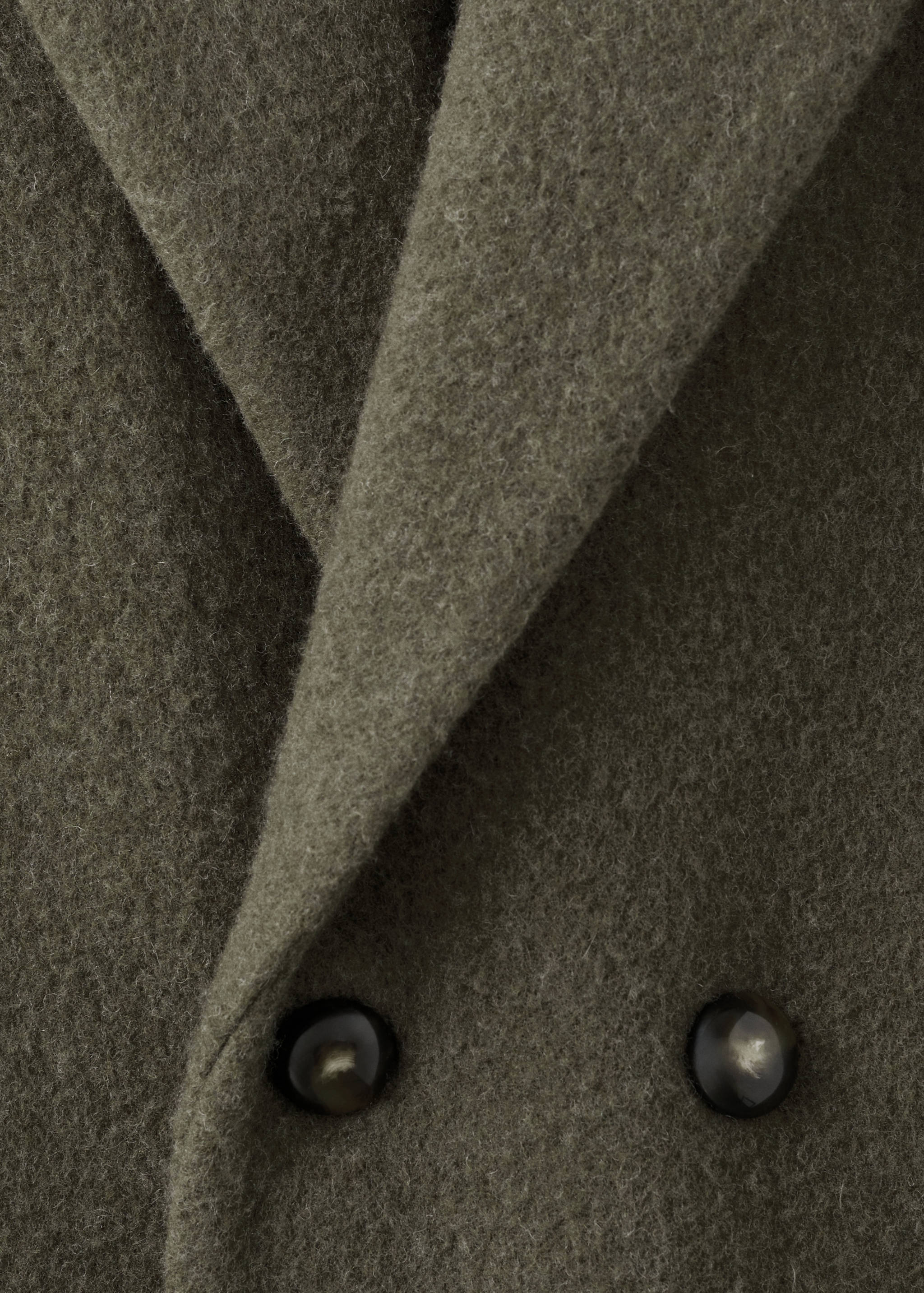 Double-breasted wool coat - Details of the article 0
