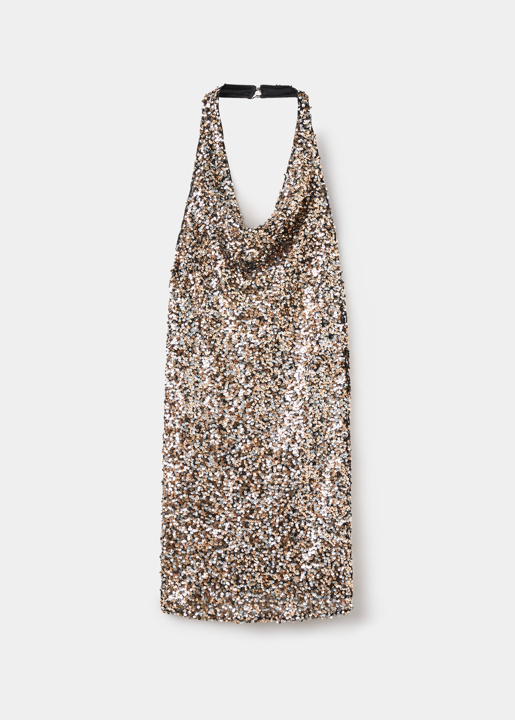 Paillettenkleid mit offenem Rücken - Artikel ohne Model
