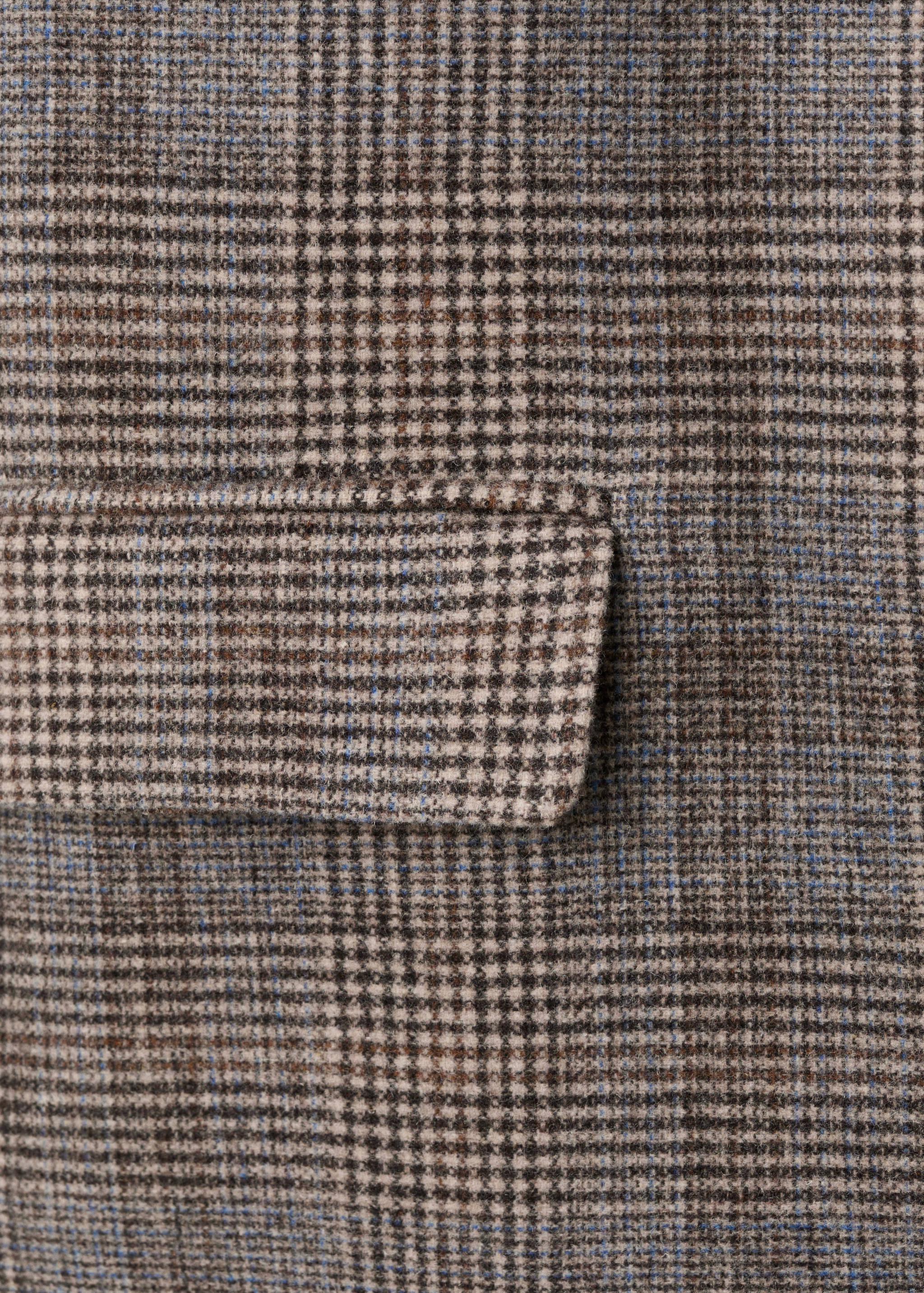 Wool check blazer - Details of the article 0