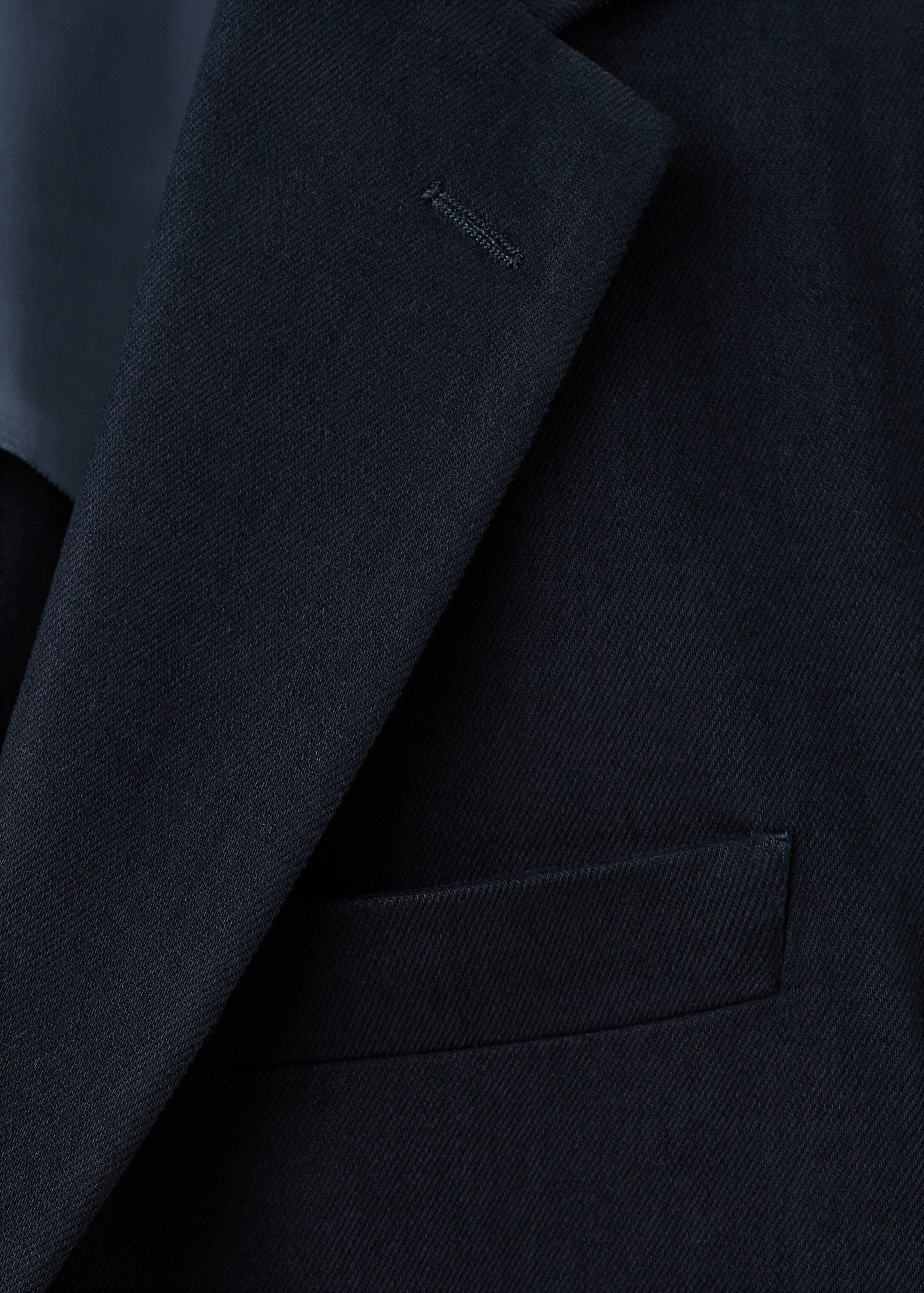 Хлопковый пиджак slim fit - Деталь изделия 8