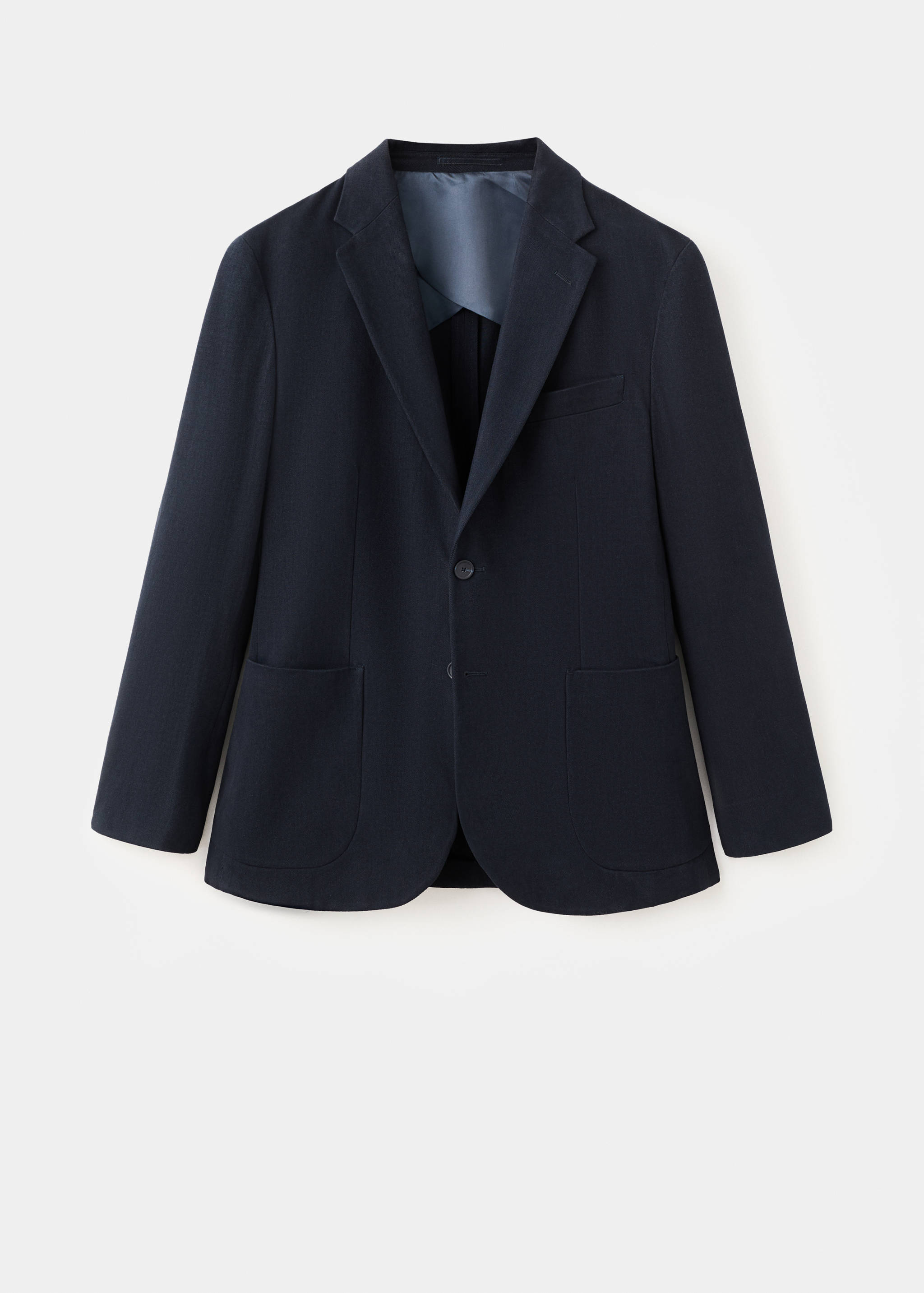 Slim fit cotton blazer - Article without model