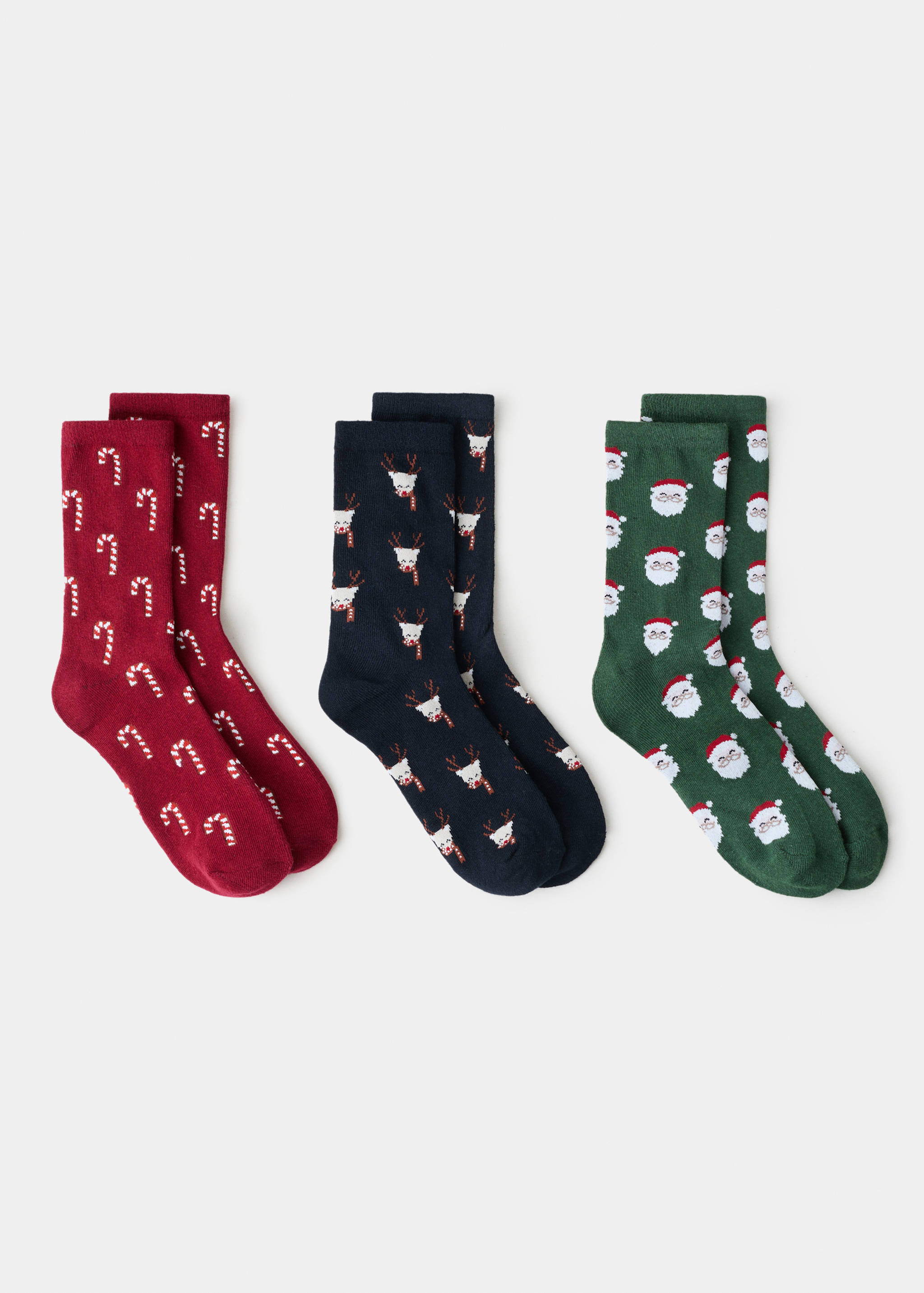 Pack of 3 Christmas stockings - Article without model