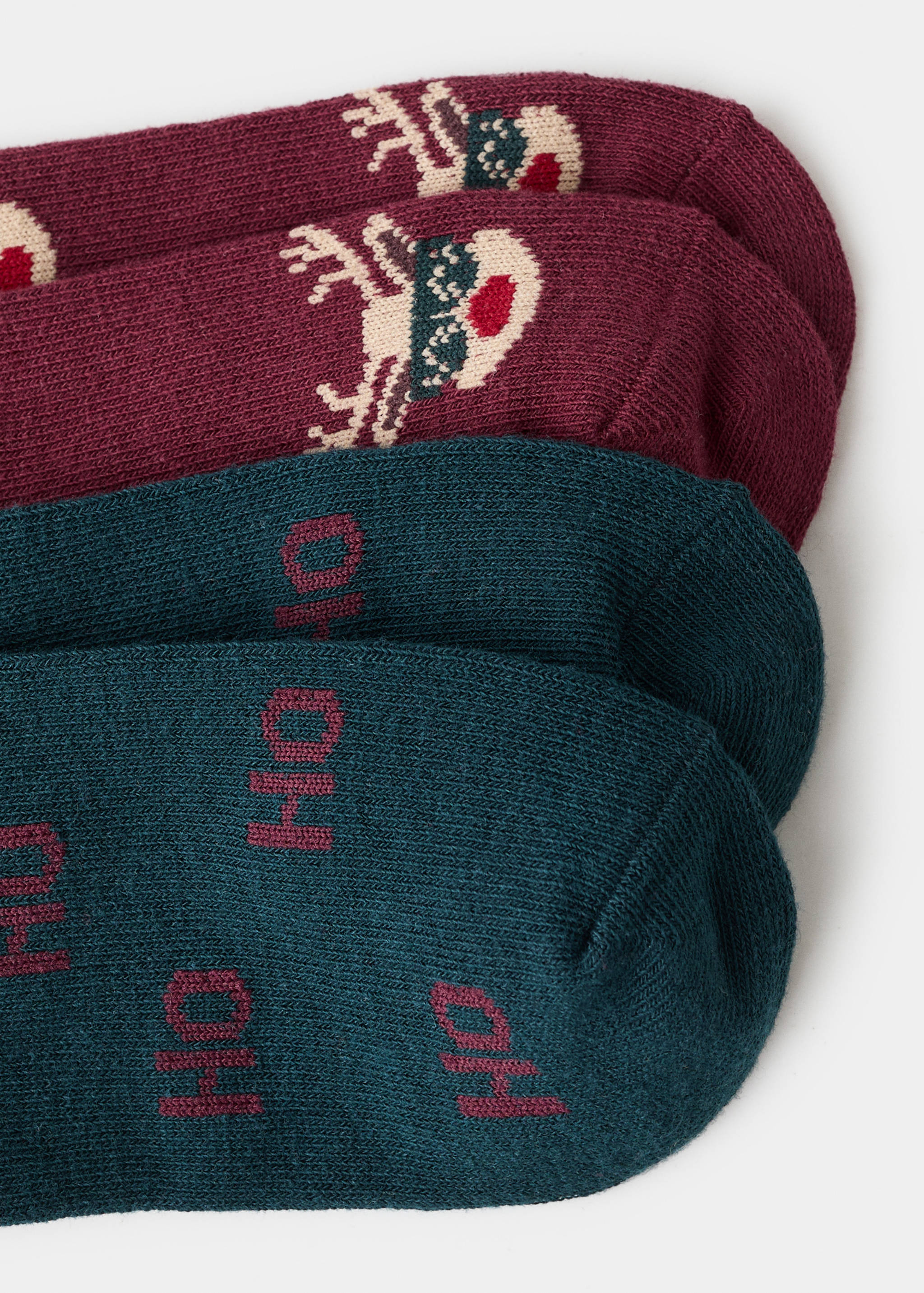 2 pack Christmas printed socks - Details of the article 0