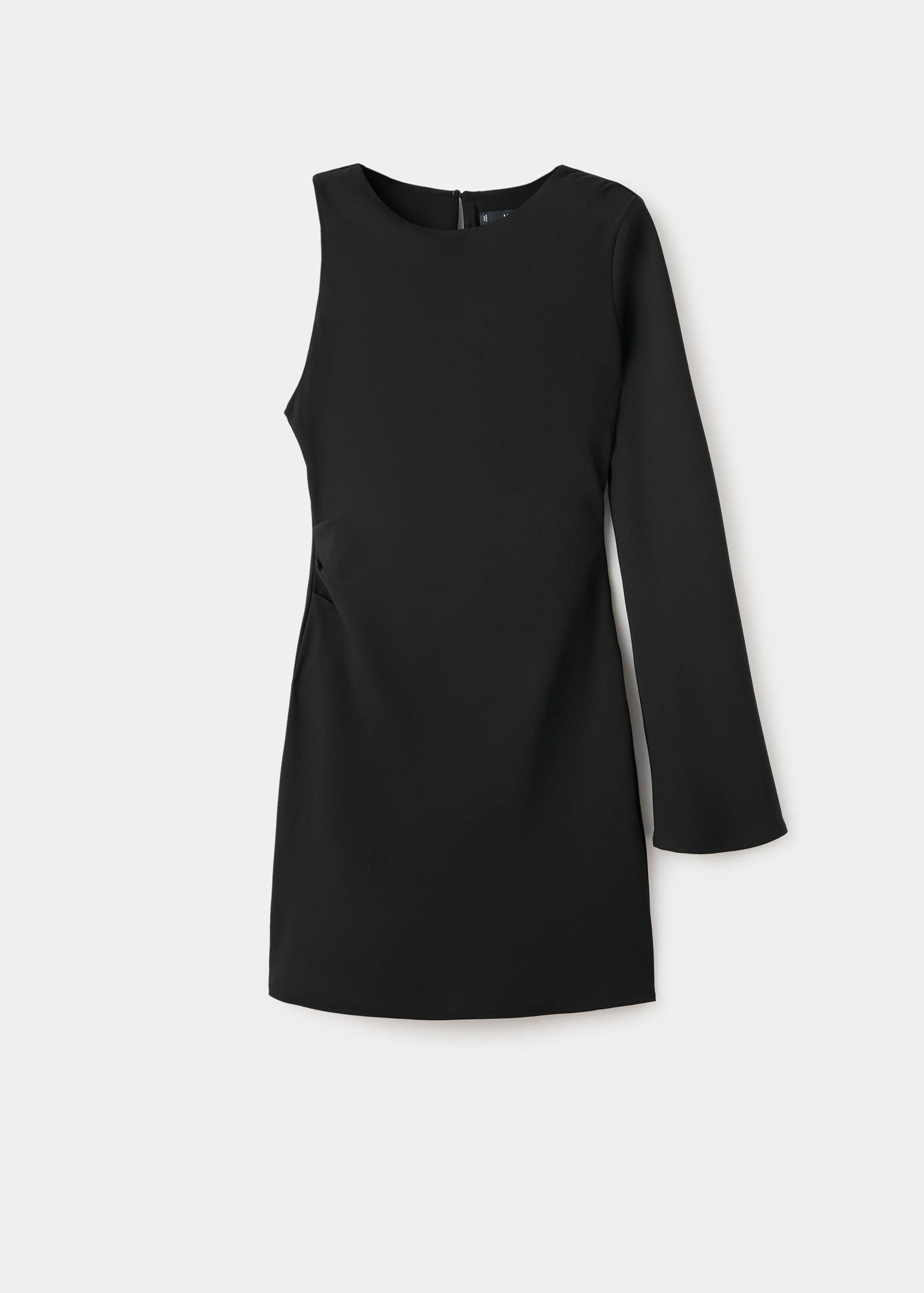Dress with asymmetrical sleeves - Article without model