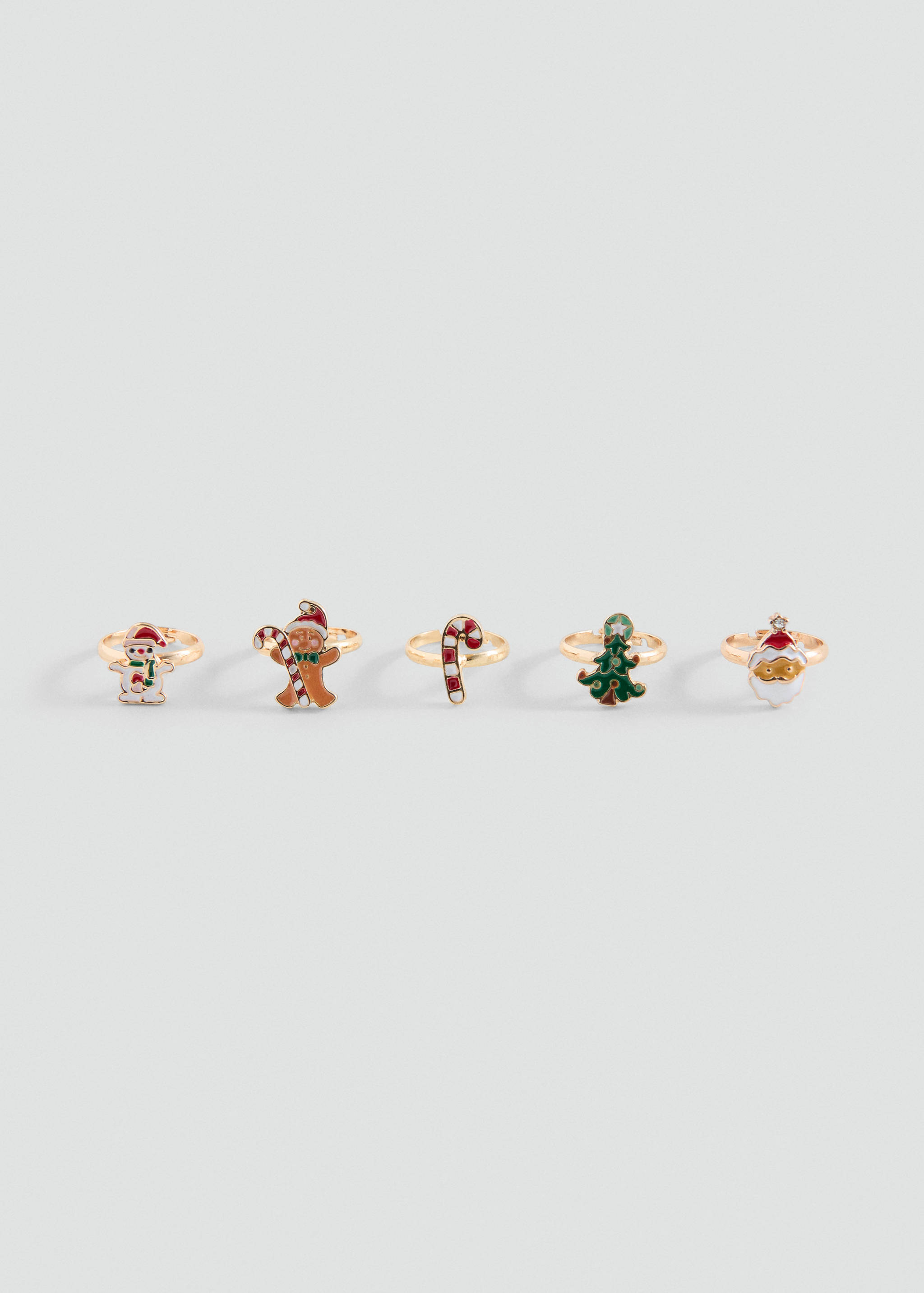 Pack 5 anillos navideños - Artículo sin modelo