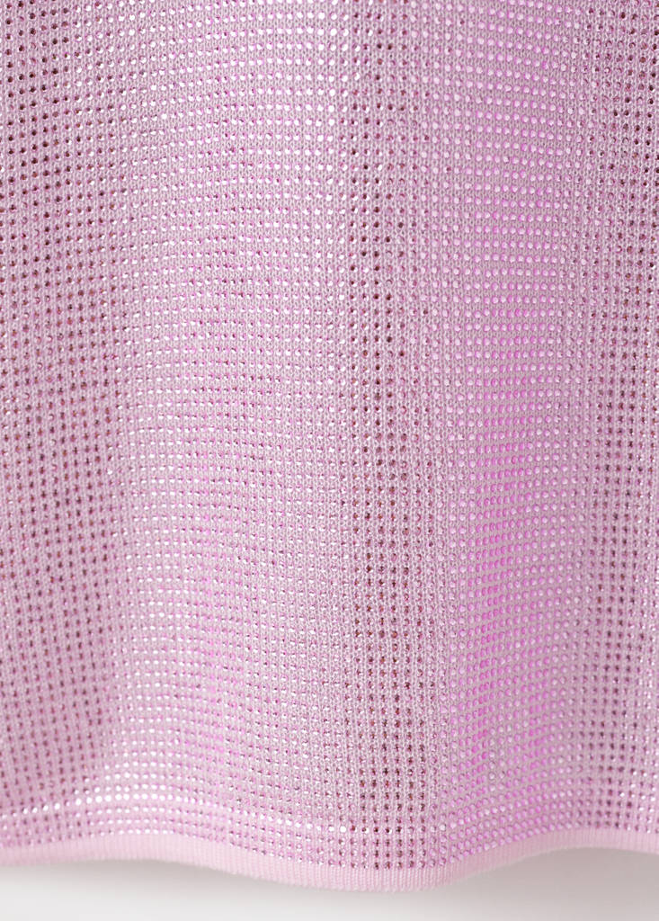 Halter top with crystals — Pink