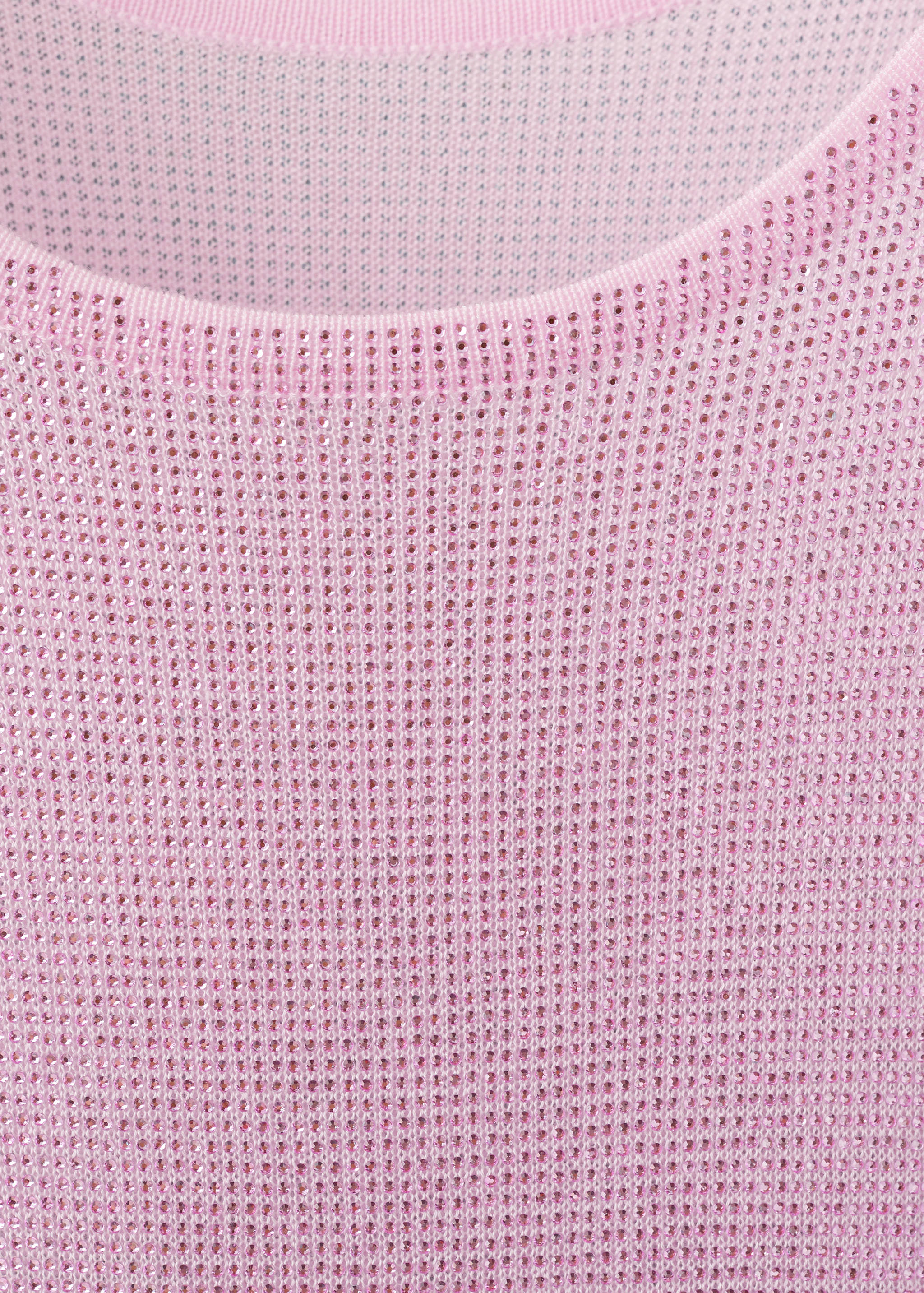 Halter top with crystals - Details of the article 2