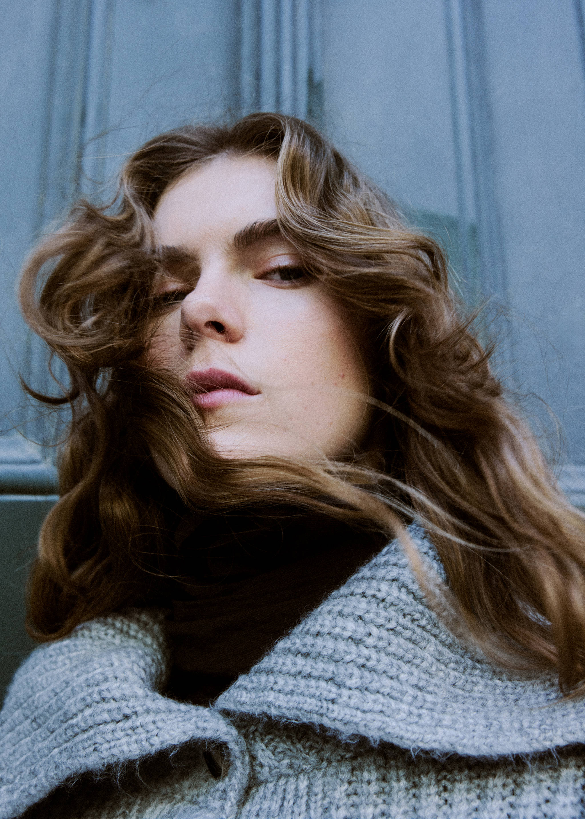 Cardigan with shawl collar - Details of the article 1