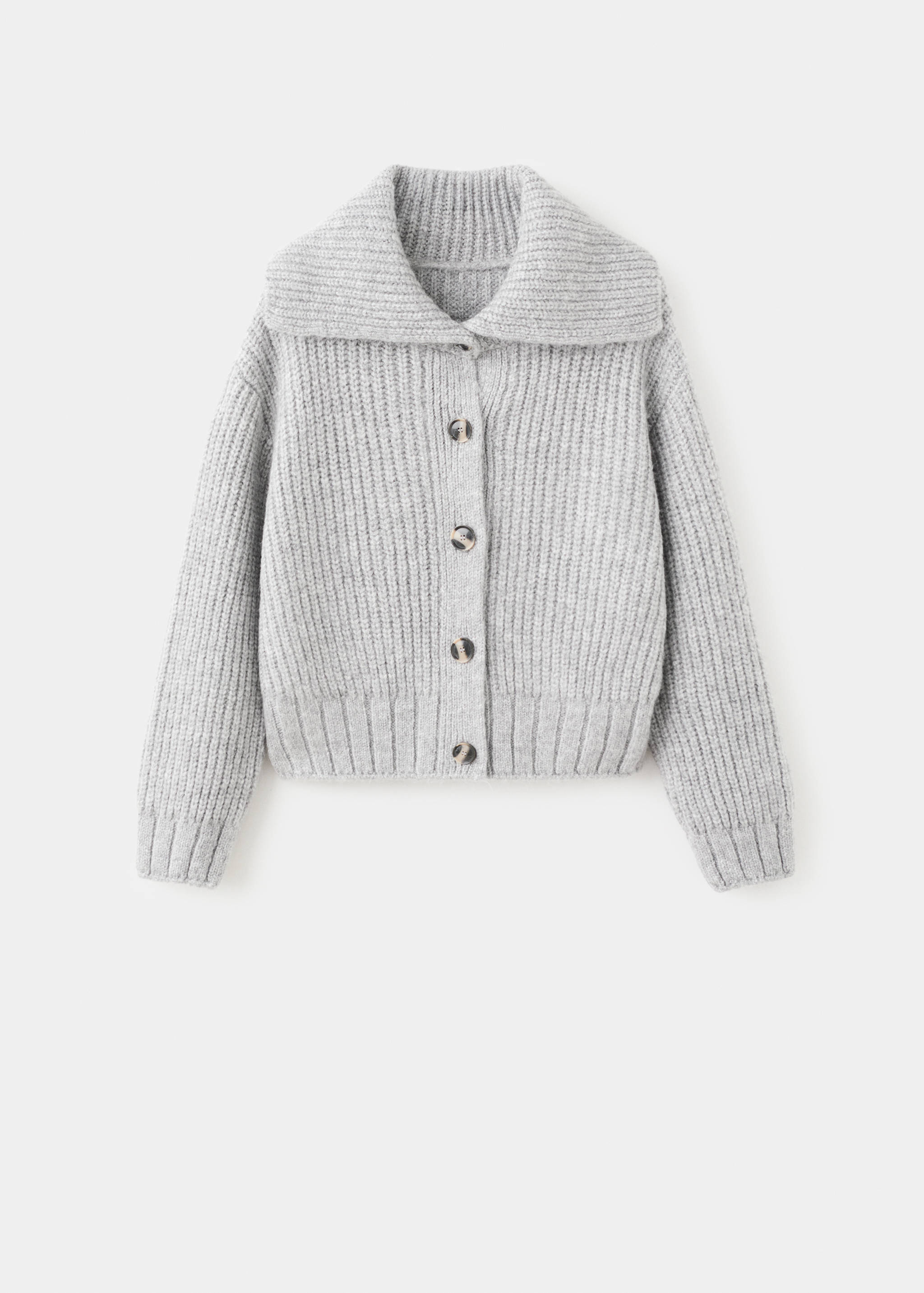 Cardigan with shawl collar - Article without model