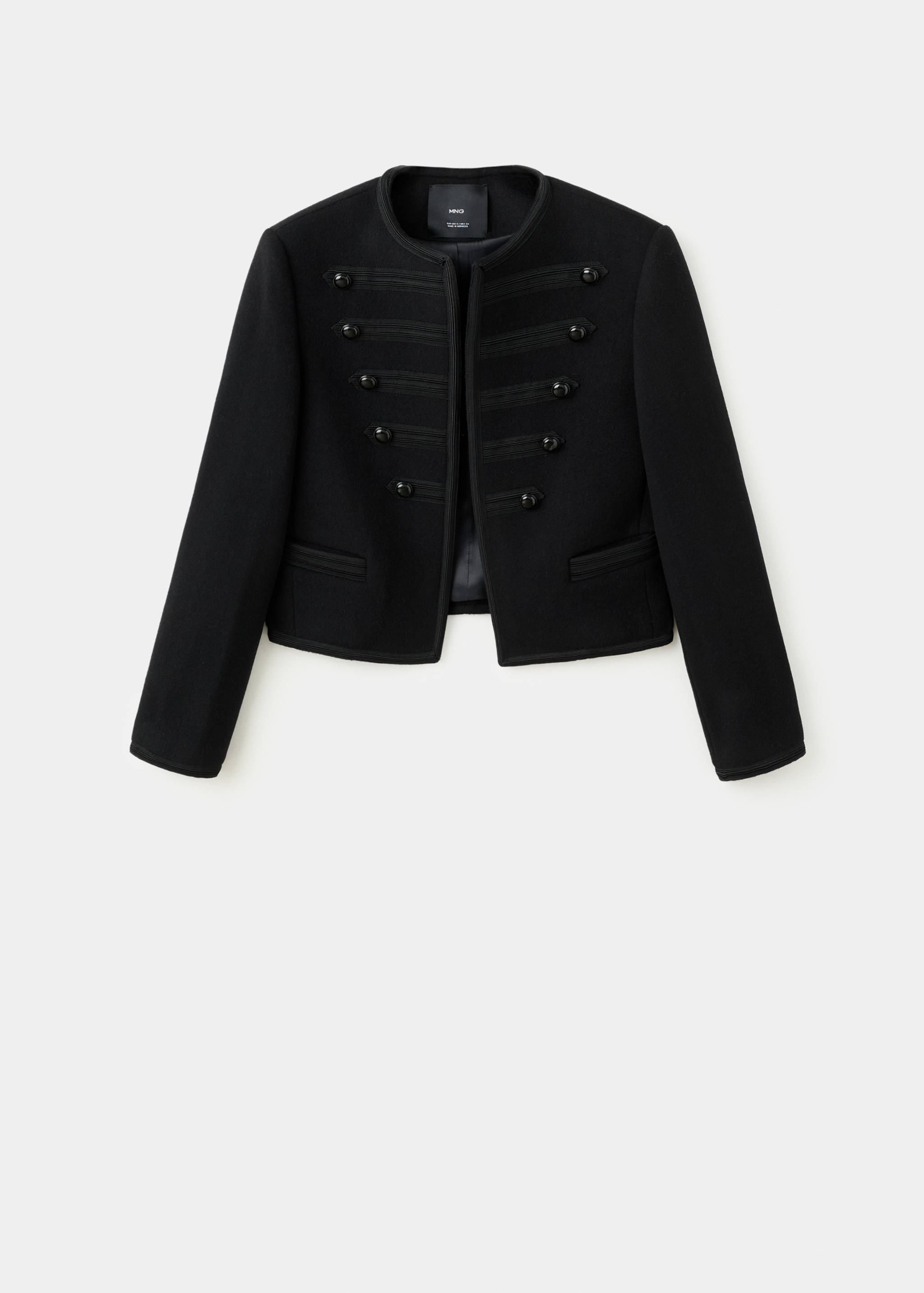 Wool military jacket - Article without model