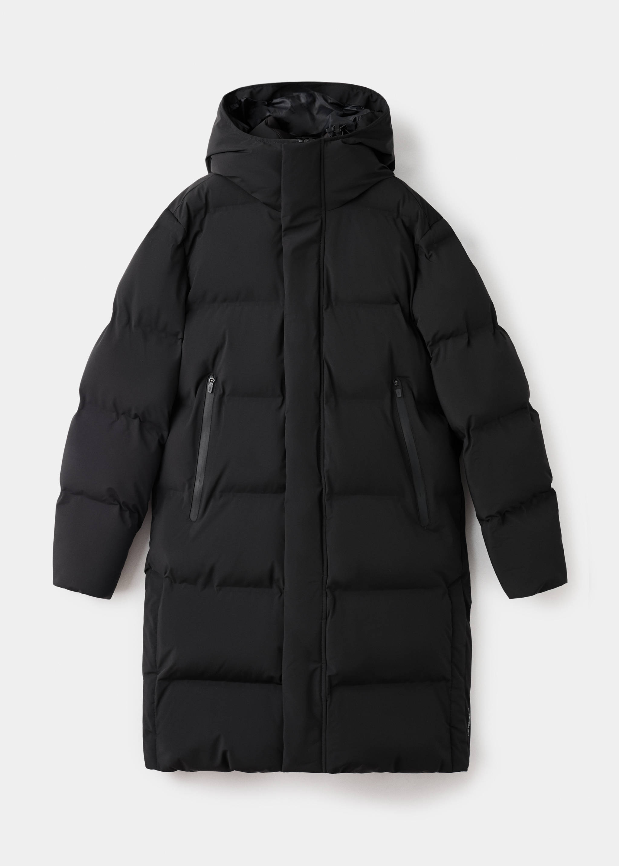 Long waterproof woven anorak with Thermolite® filling - Article without model