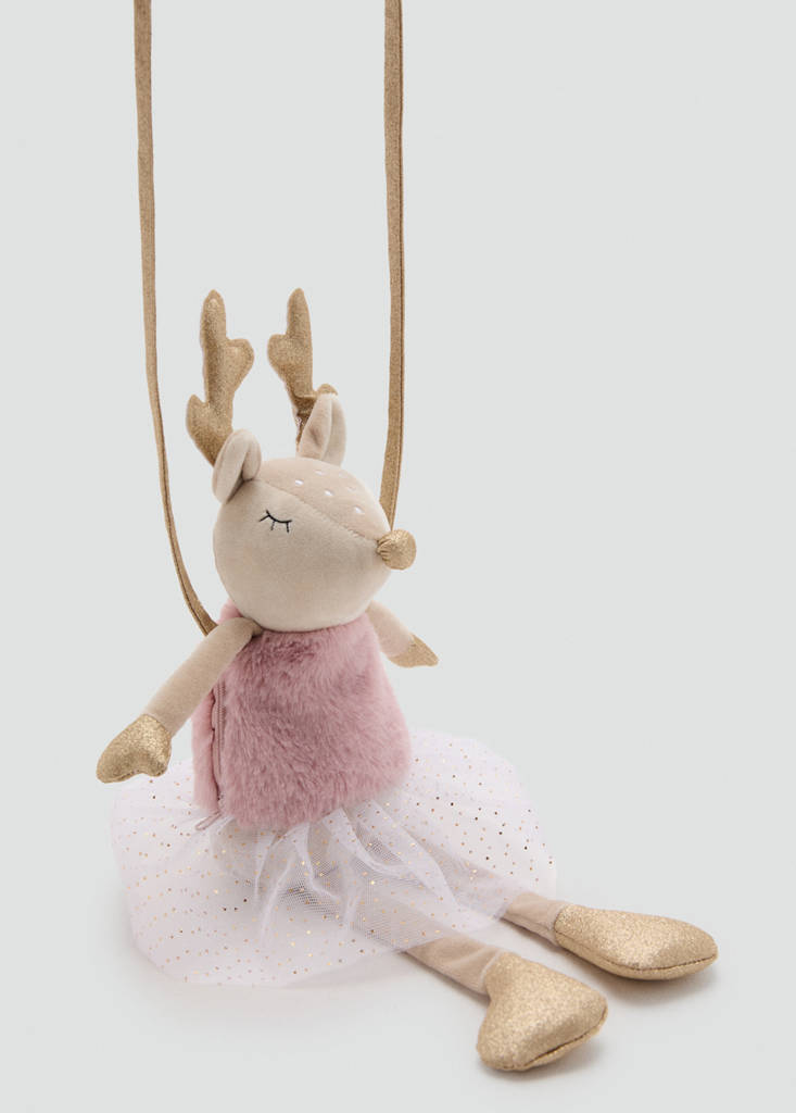Reindeer bag — Pale Pink