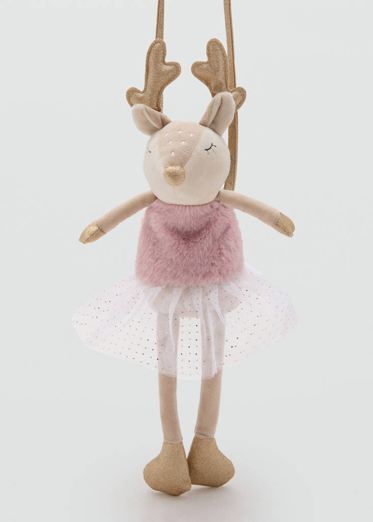 Reindeer bag — Pale Pink