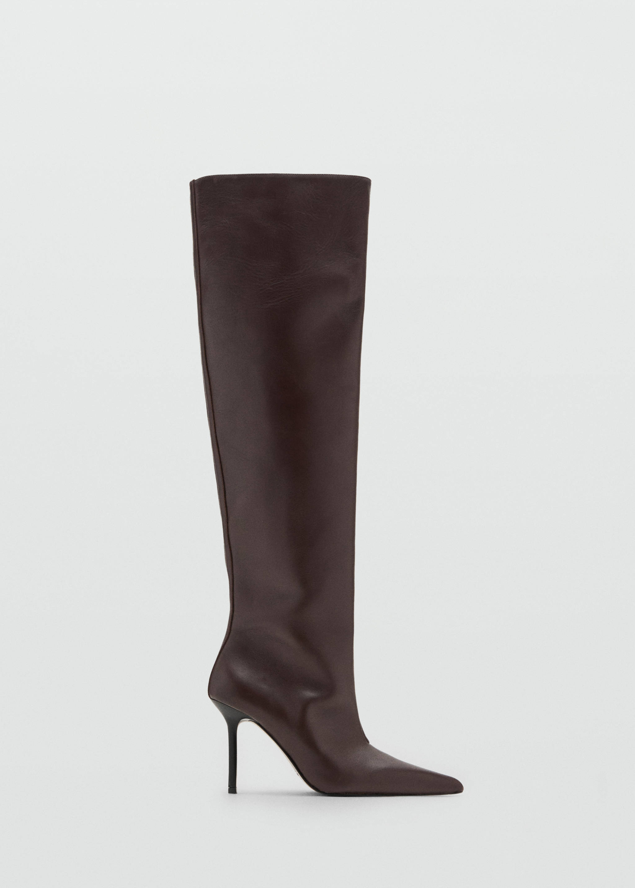 Tall leather boots - Article without model