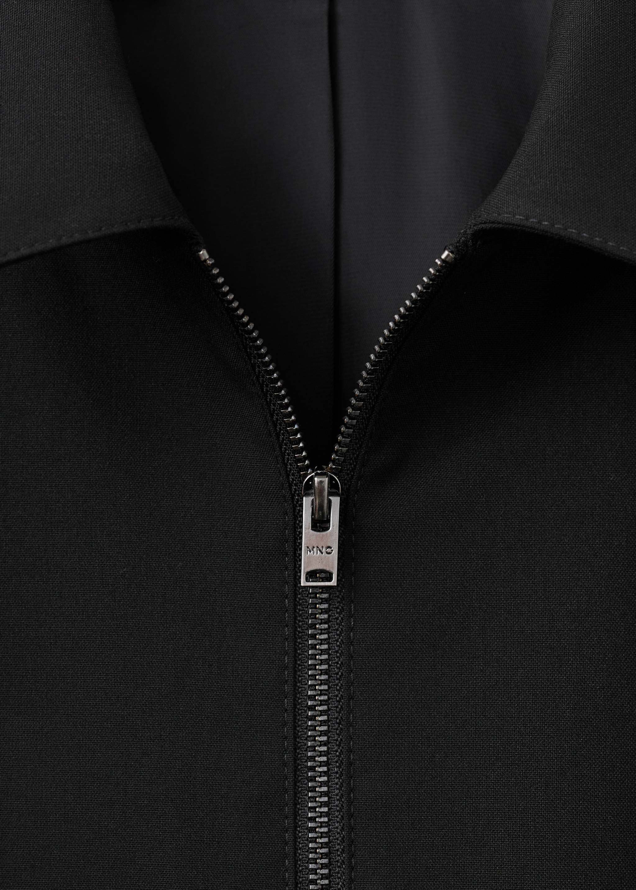 Straight-fit jacket with pockets - Details of the article 8
