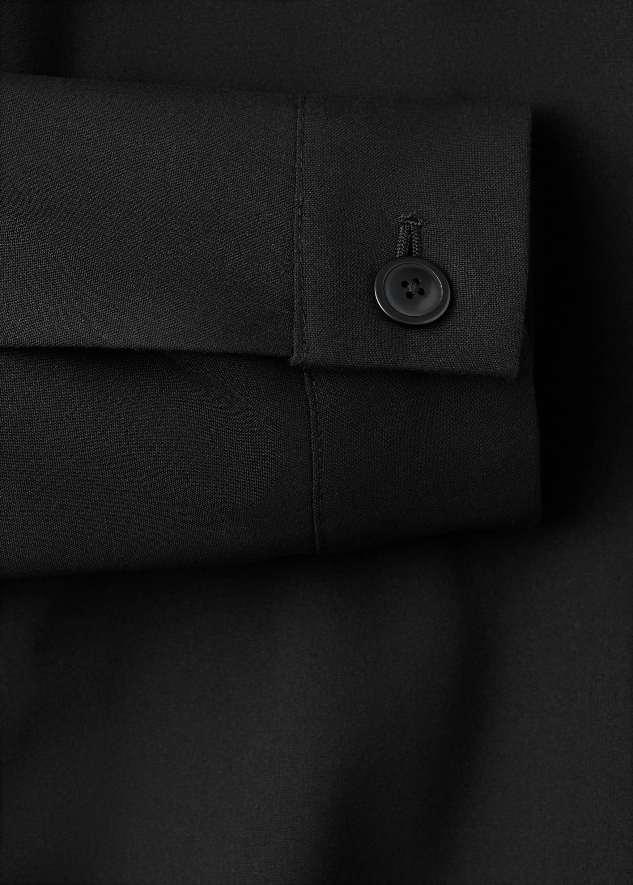 Straight-fit jacket with pockets - Details of the article 0