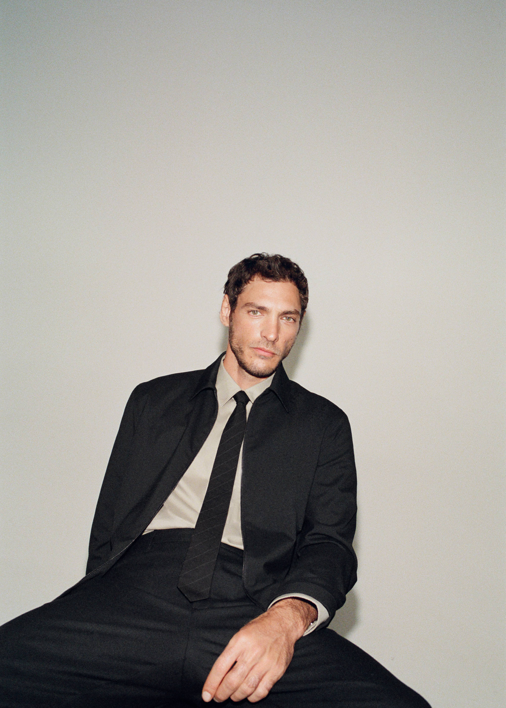 Straight-fit jacket with pockets - Details of the article 3