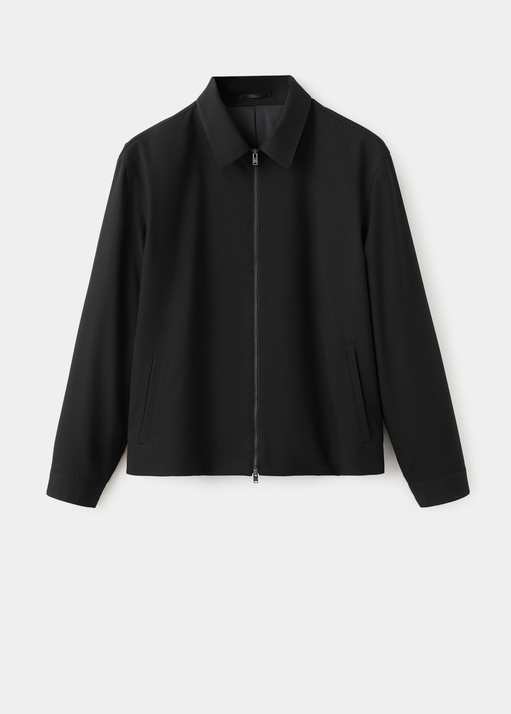 Straight-fit jacket with pockets - Article without model