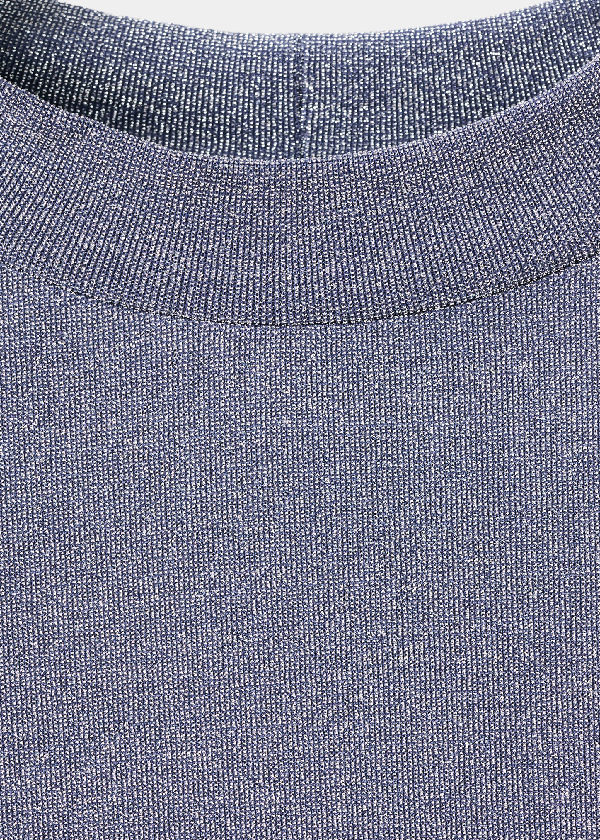Lurex t-shirt with perkins neck - Details of the article 8