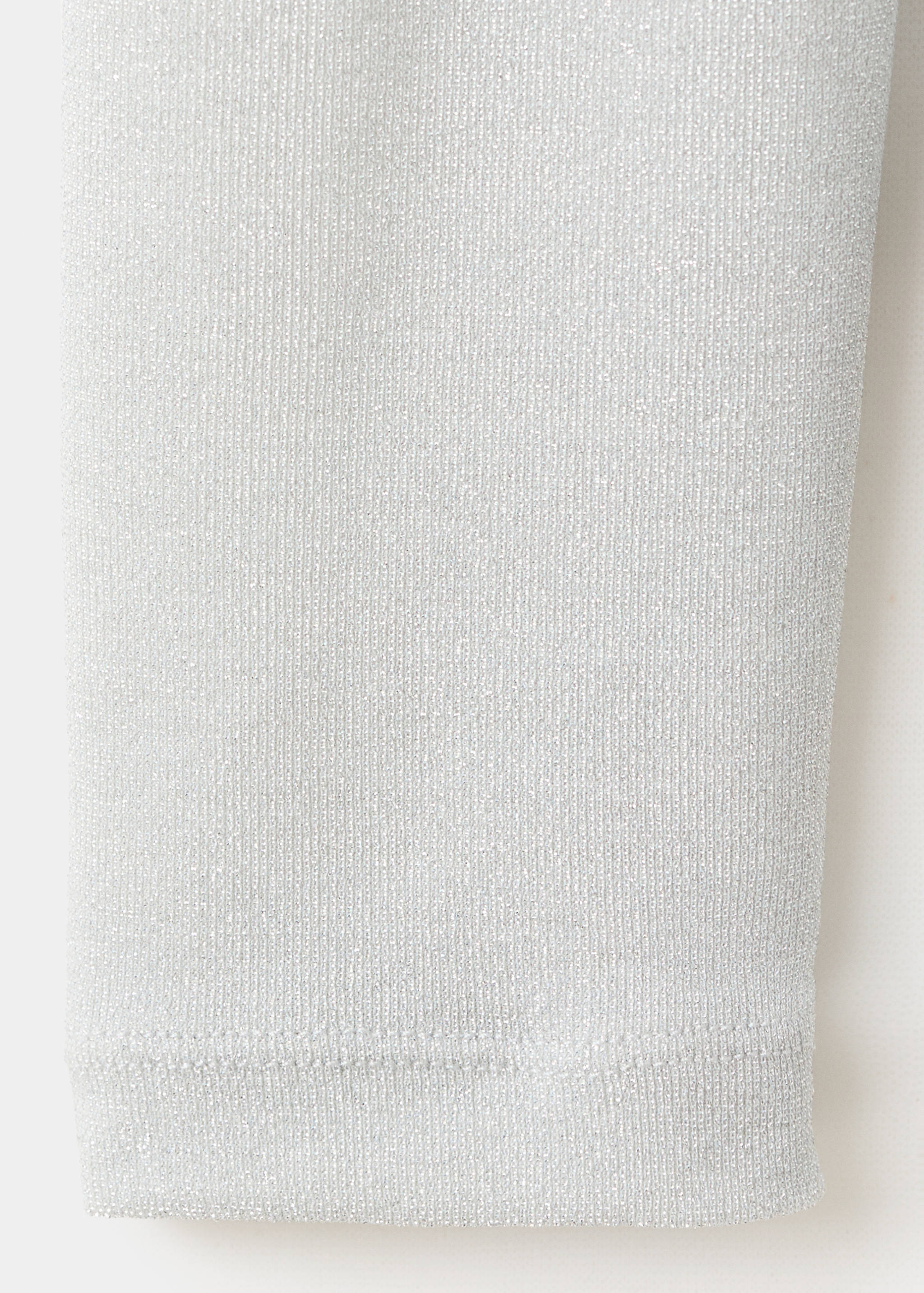 Lurex t-shirt with perkins neck - Details of the article 0