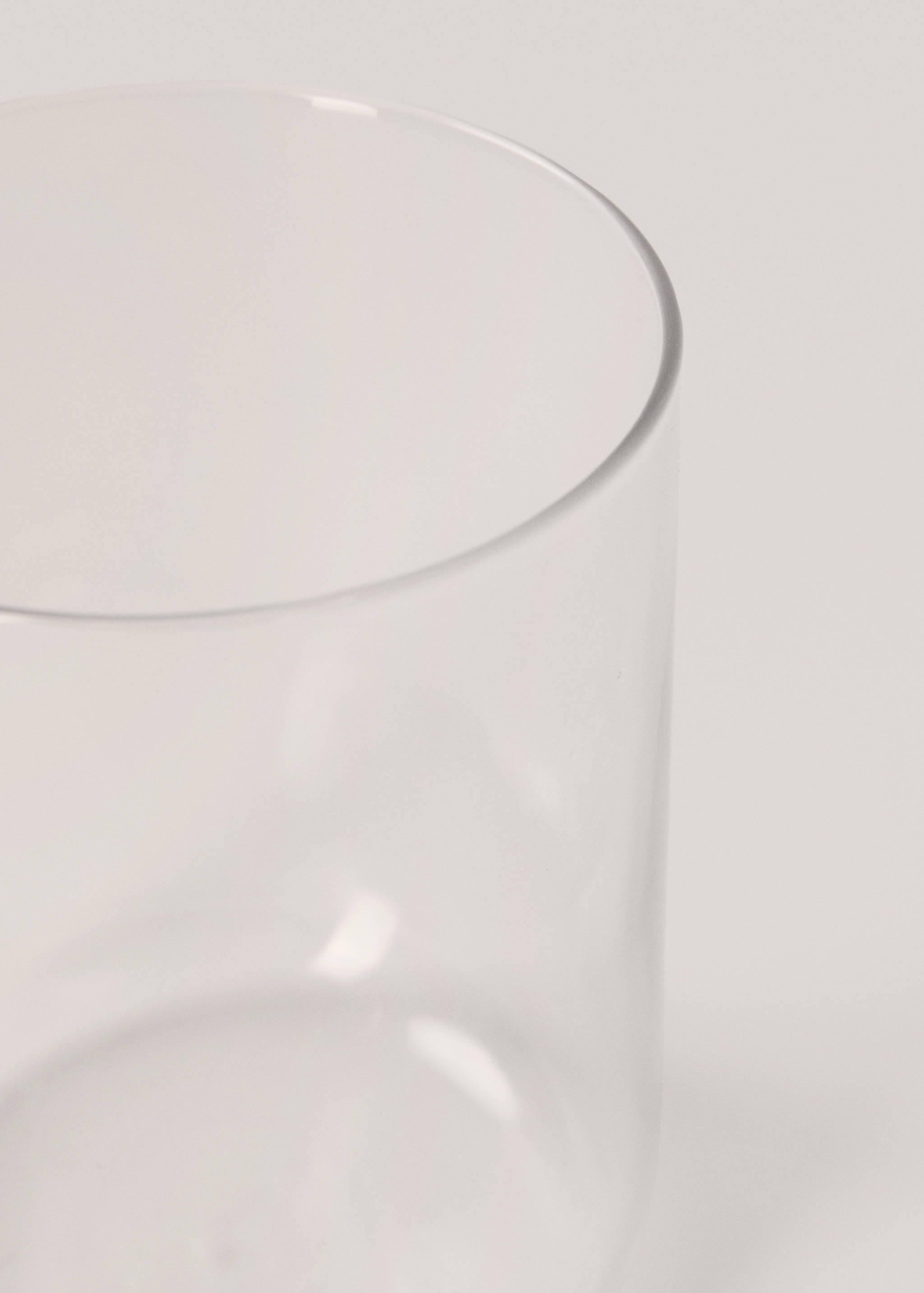 Einfarbiges Trinkglas aus Borosilikatglas - Detail des Artikels 1