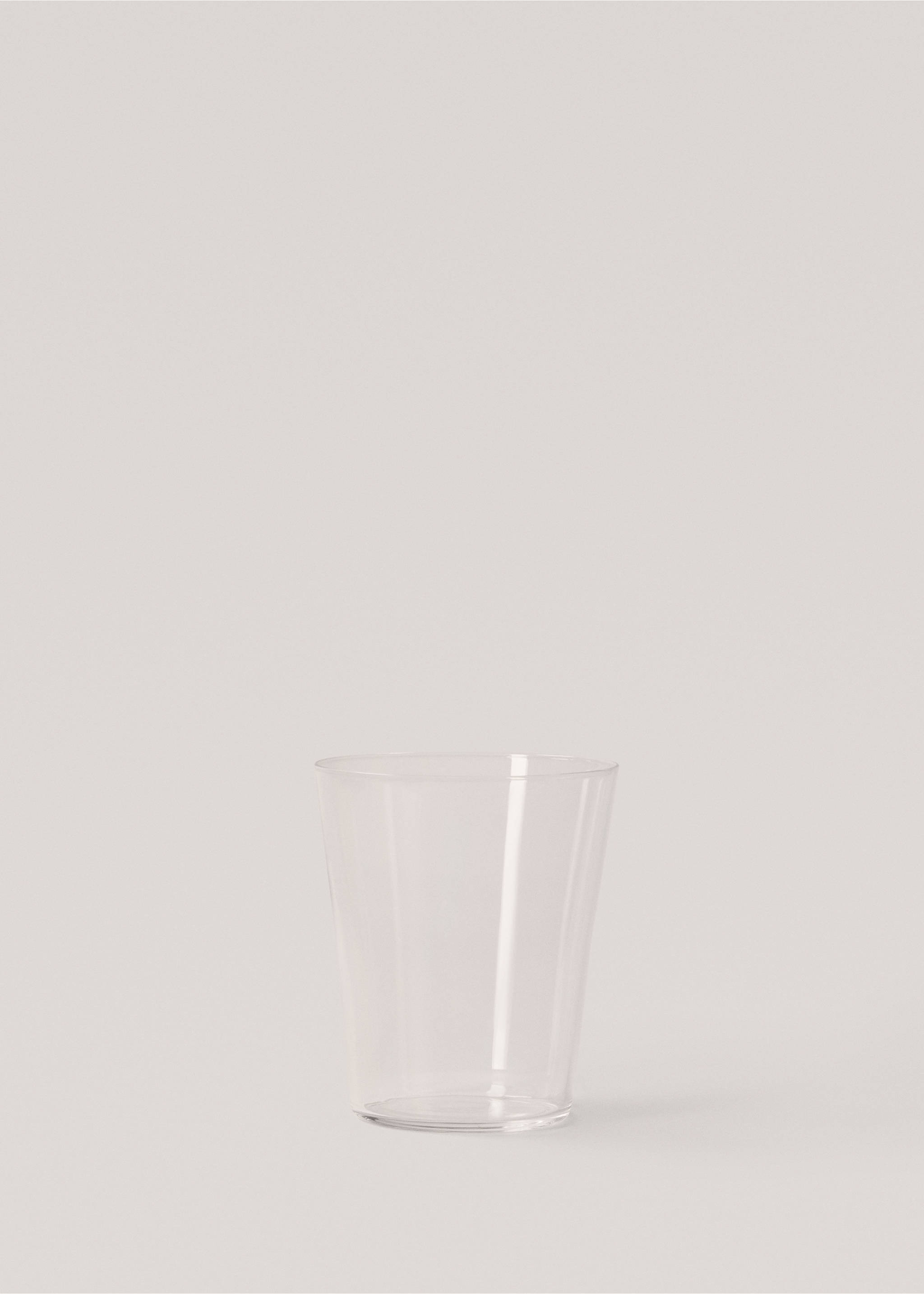 Borosilikat-Trinkglas - Artikel ohne Model, Eisgrau. Ref: 17130630-00.