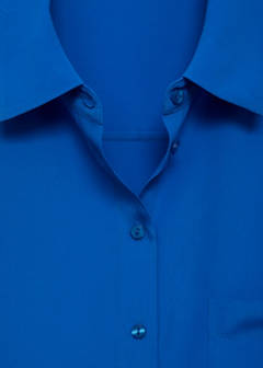 Short sleeve fluid shirt — Blue 9