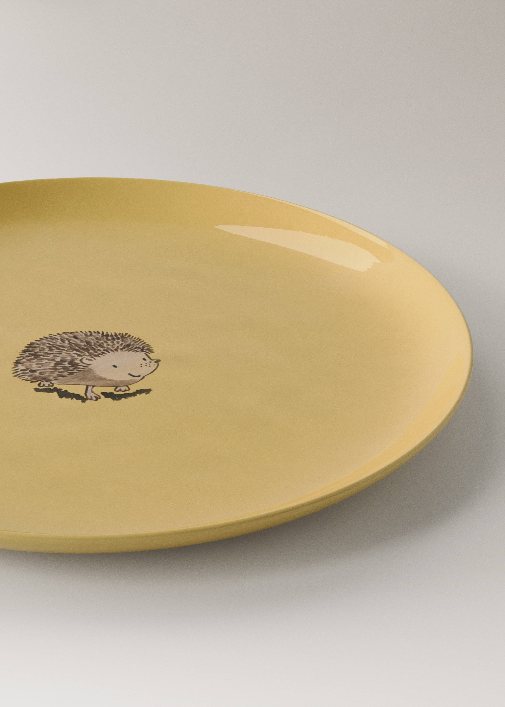 Farfurie pentru desert simplă din ceramică - Detaliu al articolului 1