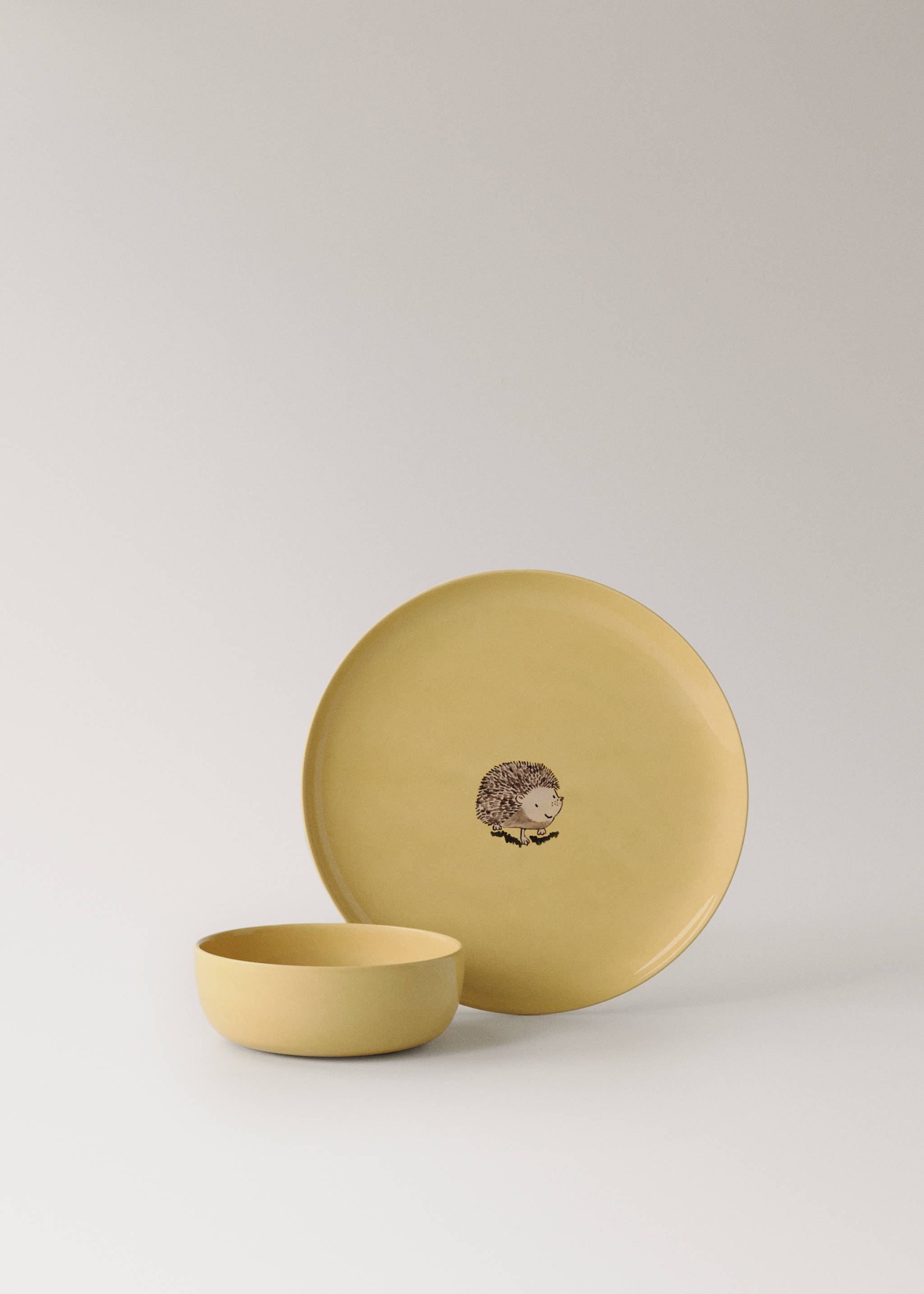 Farfurie pentru desert simplă din ceramică - Detaliu al articolului 4