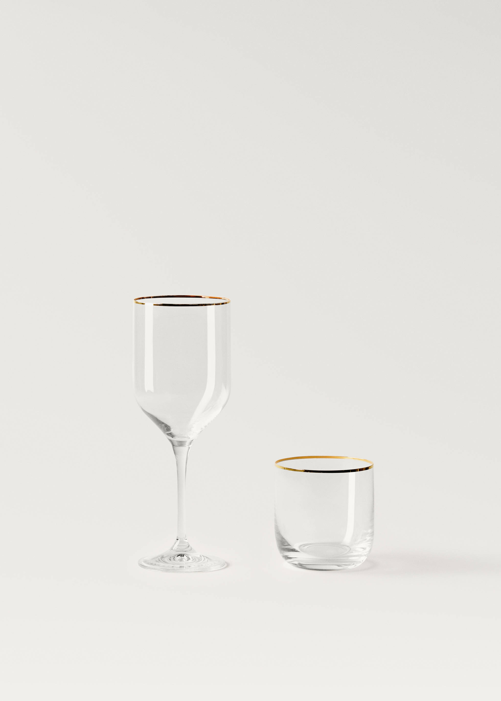 Verre détail doré - Détail de l'article 3