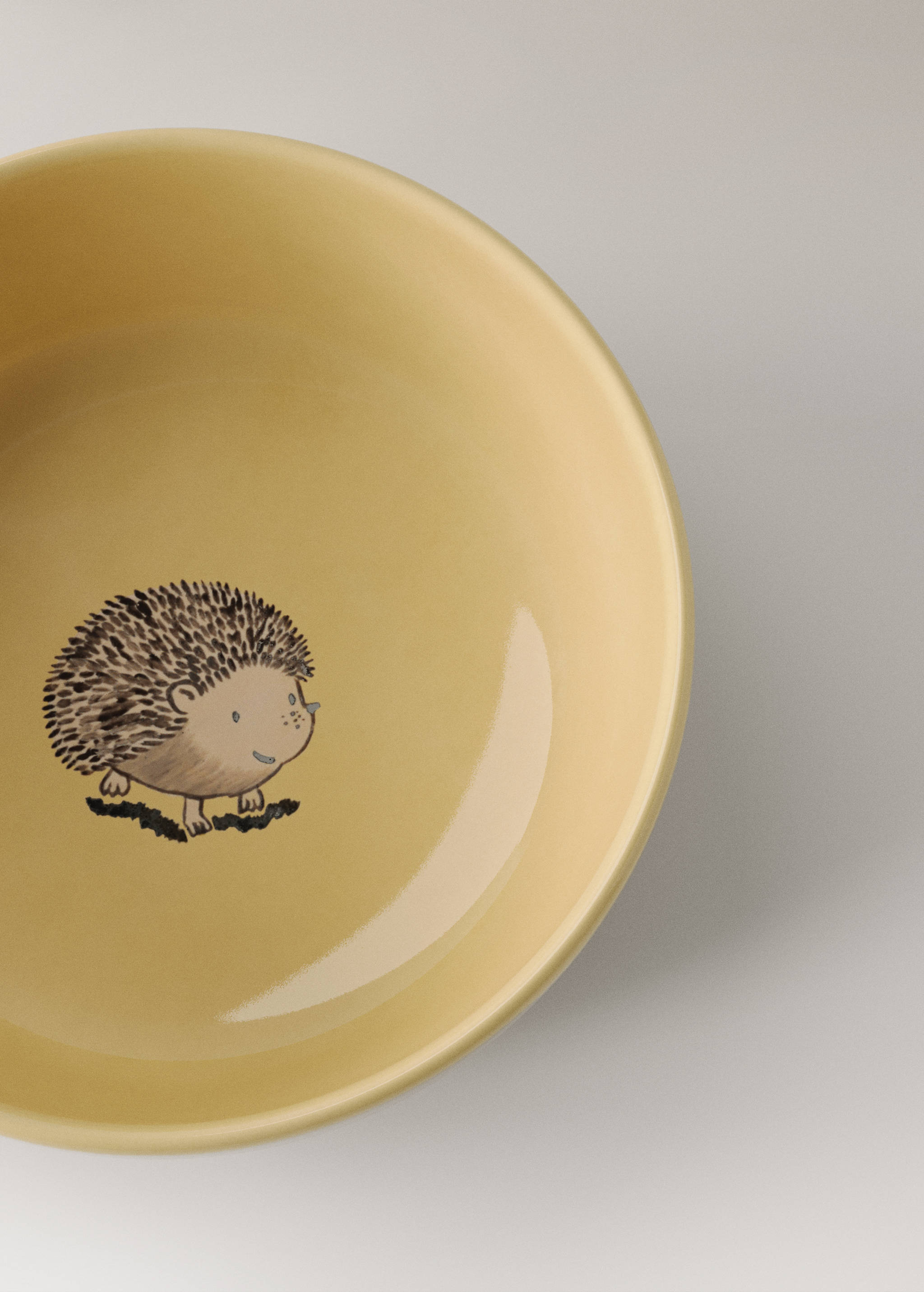 Middelgrote kom van effen steengoed - Detail van het artikel 2