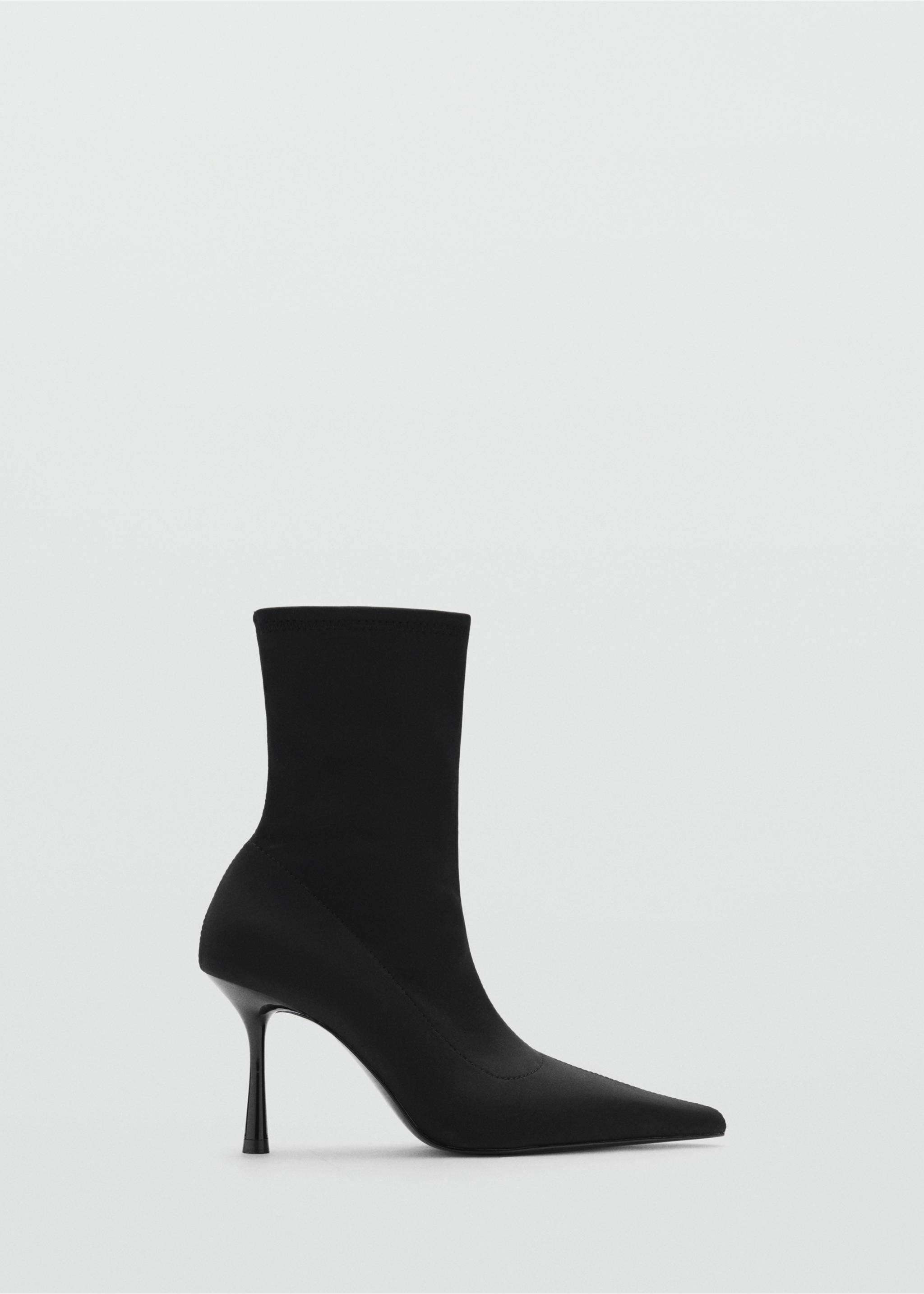 Heel sock boots - Article without model, Black. Ref: 17166742-00.