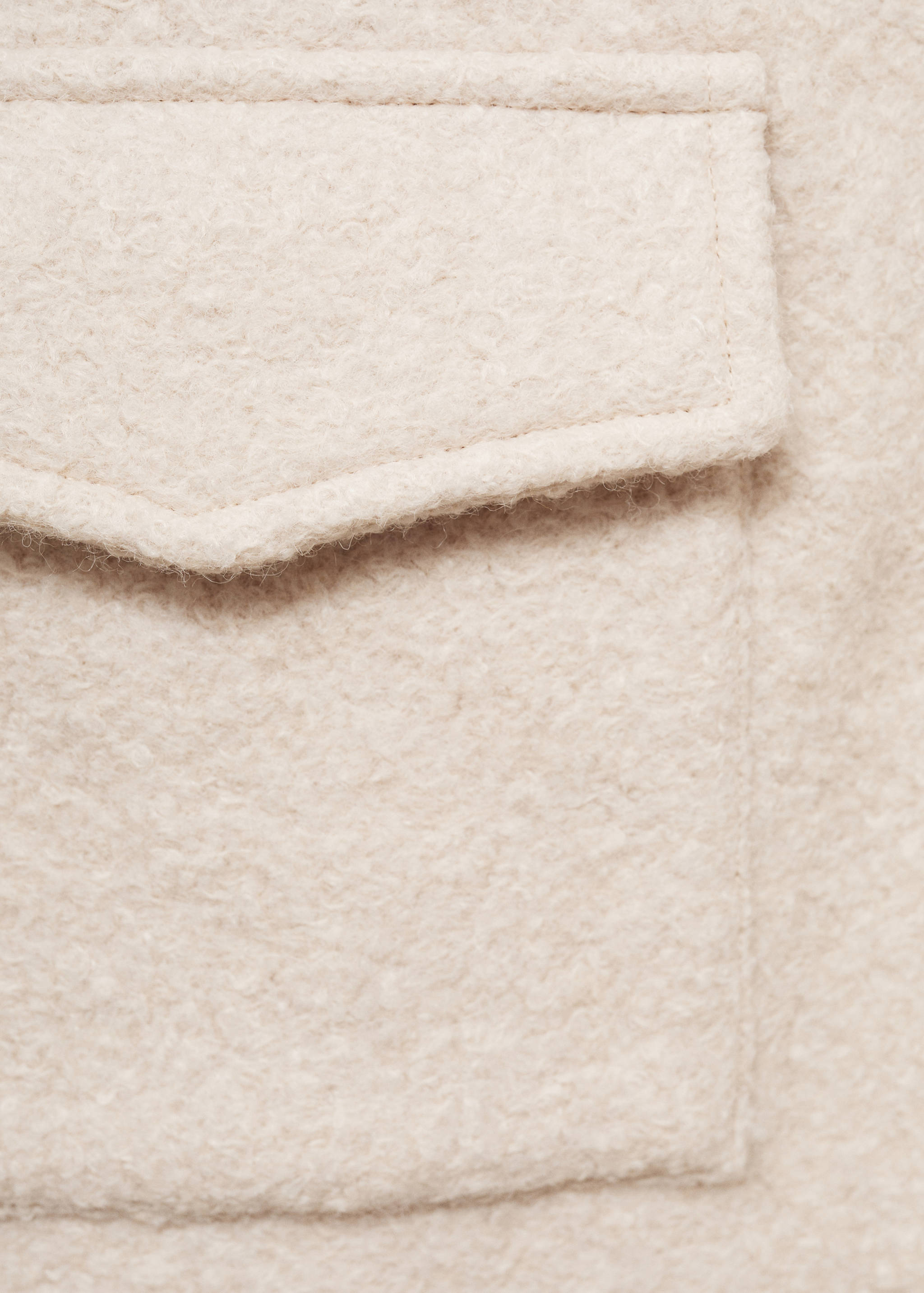 Wool jacket with pockets - Details of the article 0