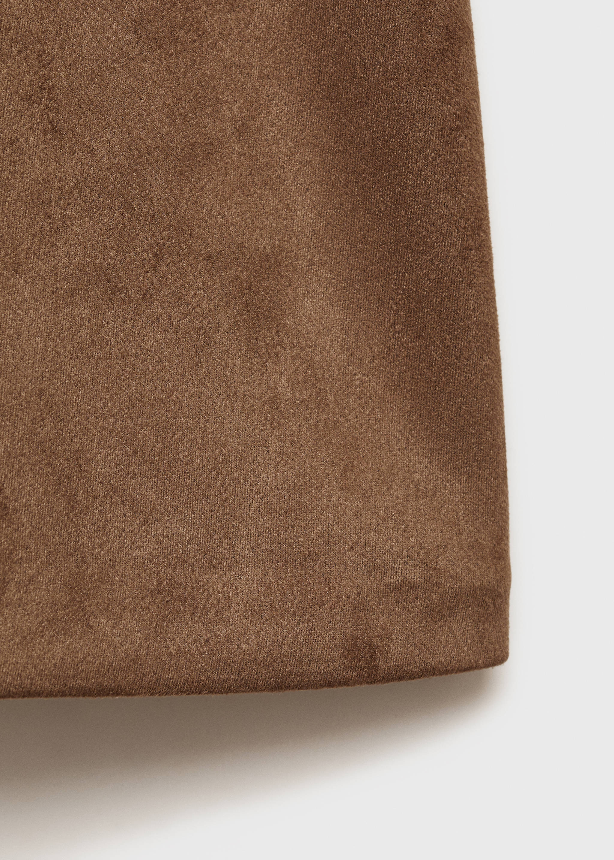 Faux-suede mini skirt - Details of the article 8
