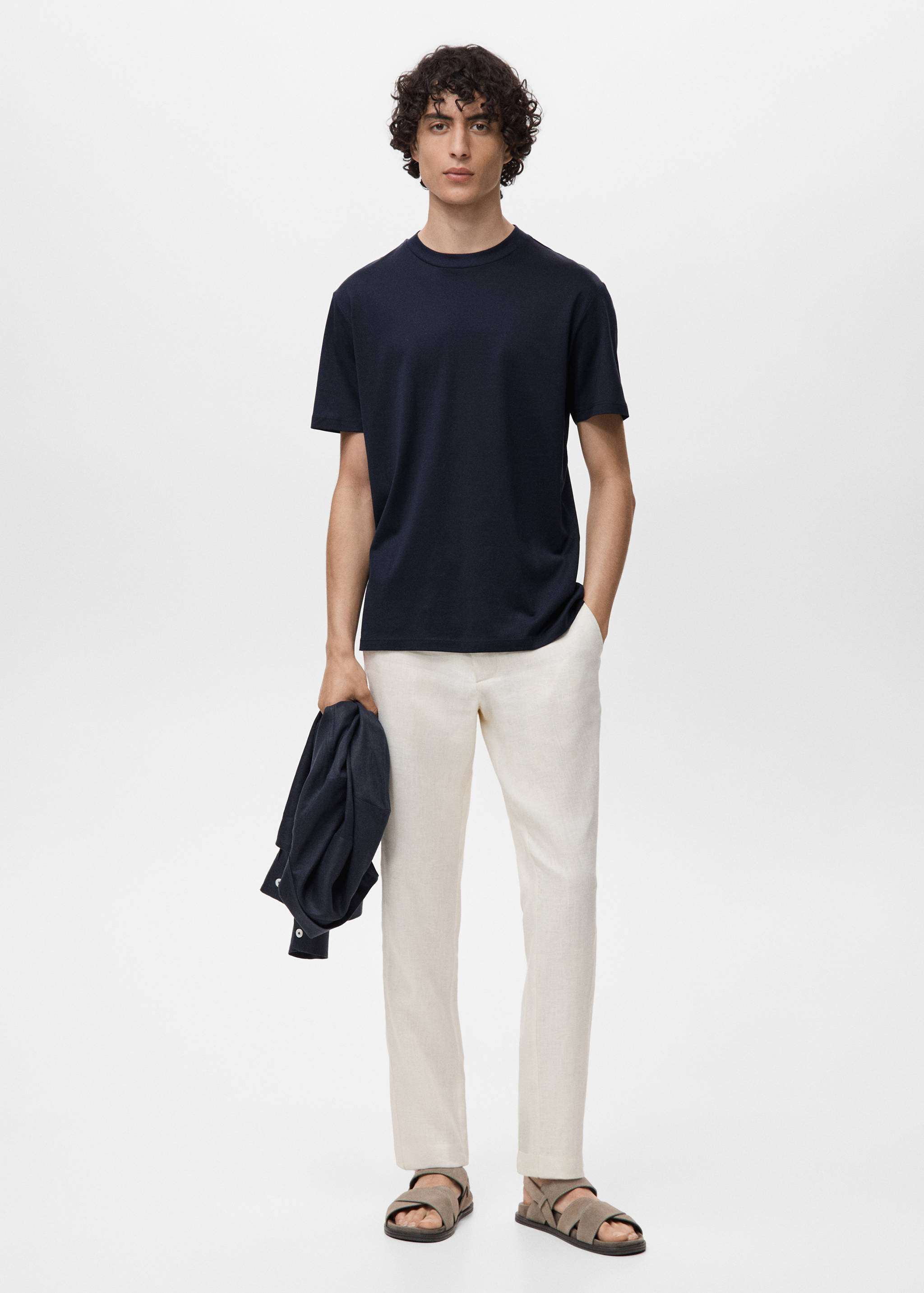 100% cotton T-shirt regular fit - General plane