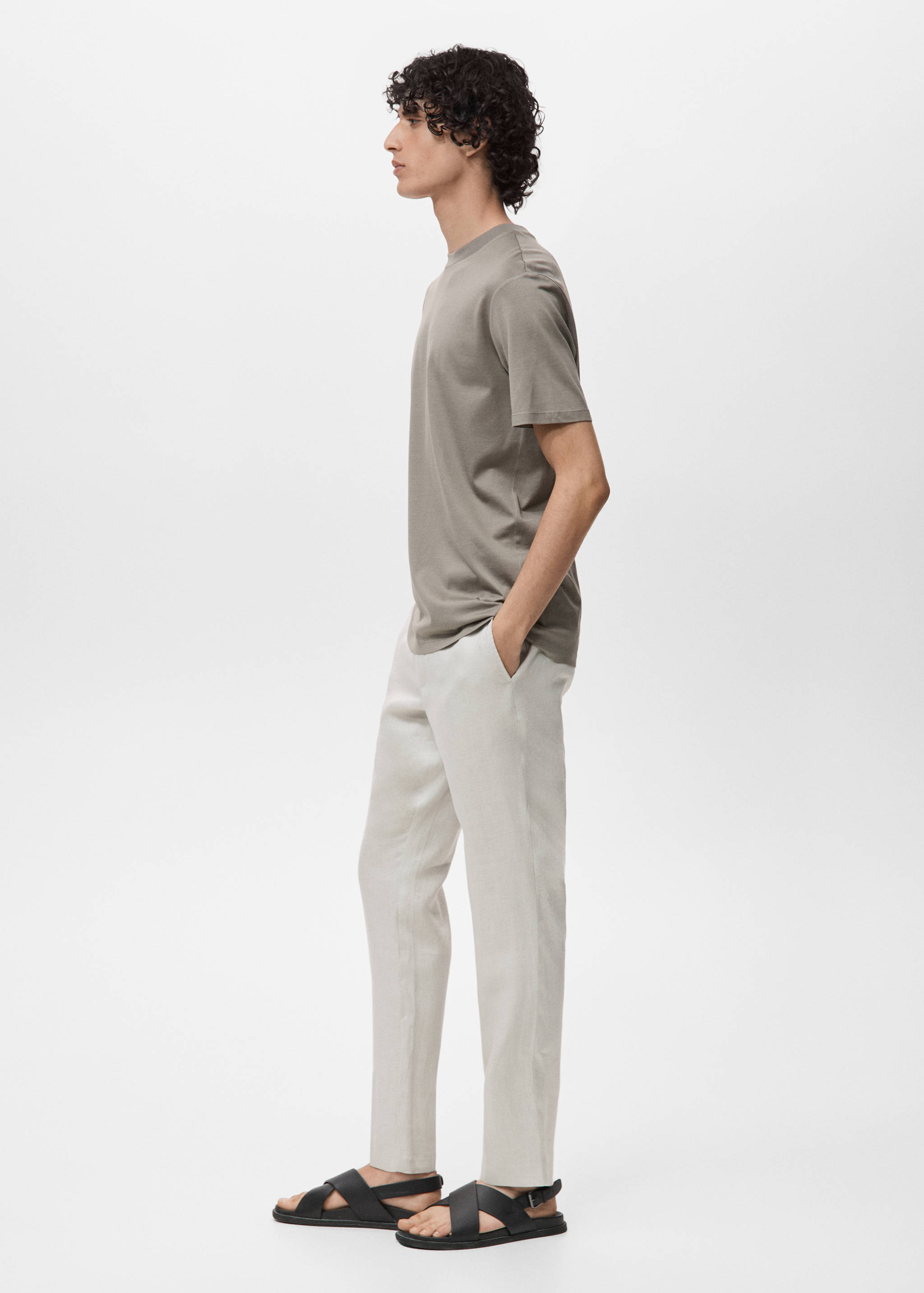 100% cotton T-shirt regular fit - Details of the article 2