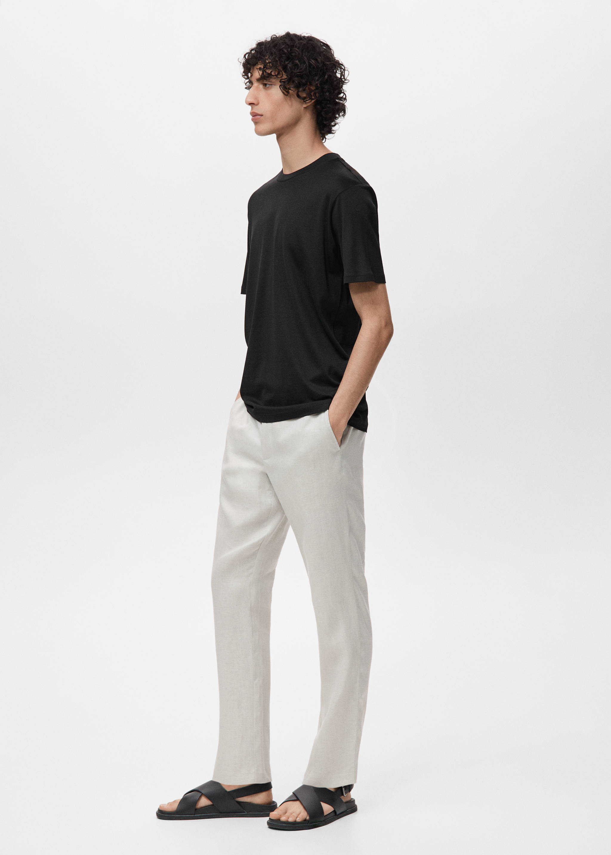 100% cotton T-shirt regular fit - Details of the article 2