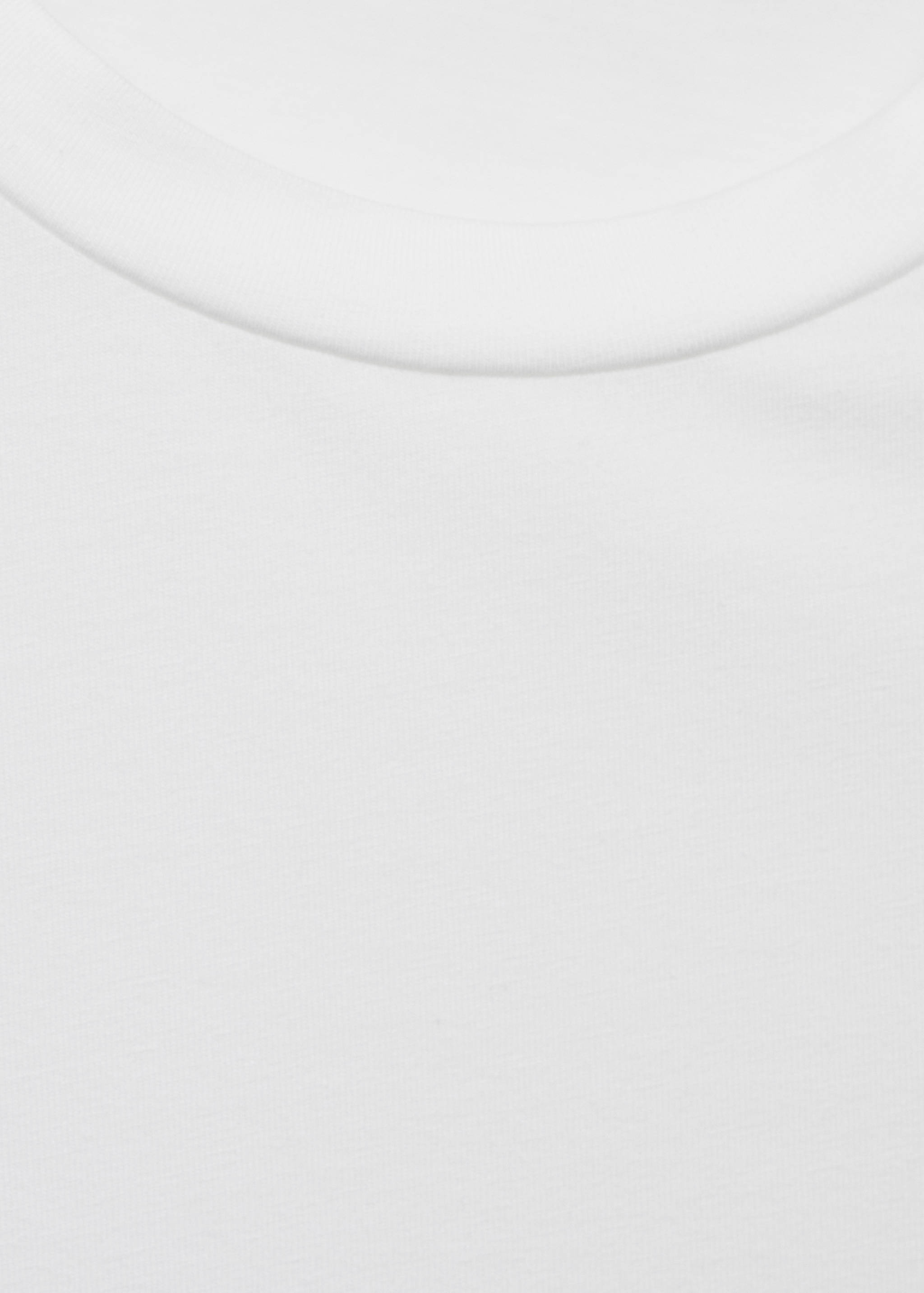 Stretch cotton T-shirt - Details of the article 8