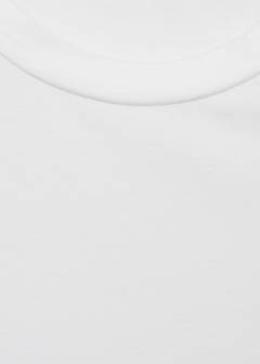 Stretch cotton T-shirt — White 7